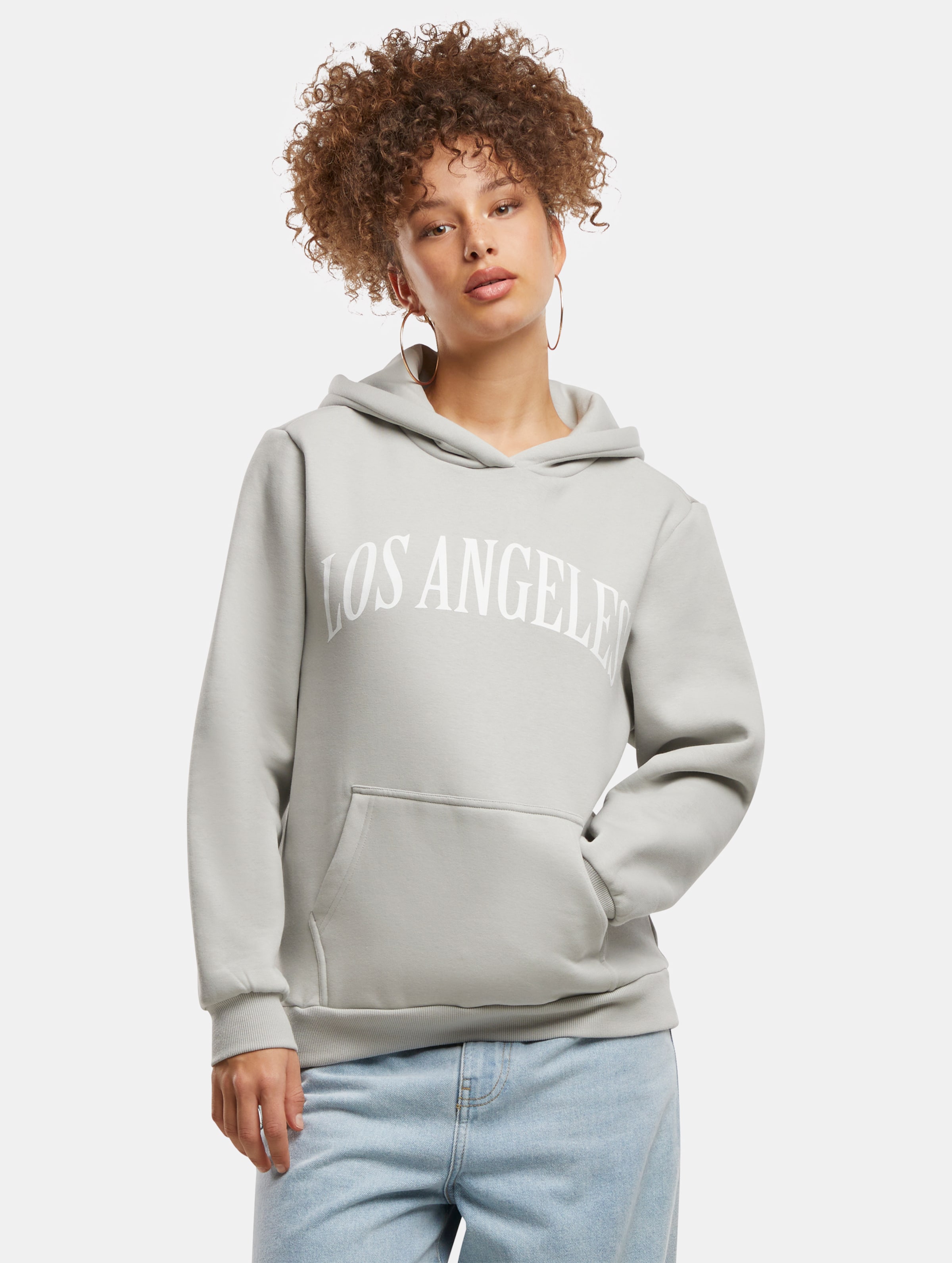 Miss Tee Los Angeles Ladies Fluffy Hoody