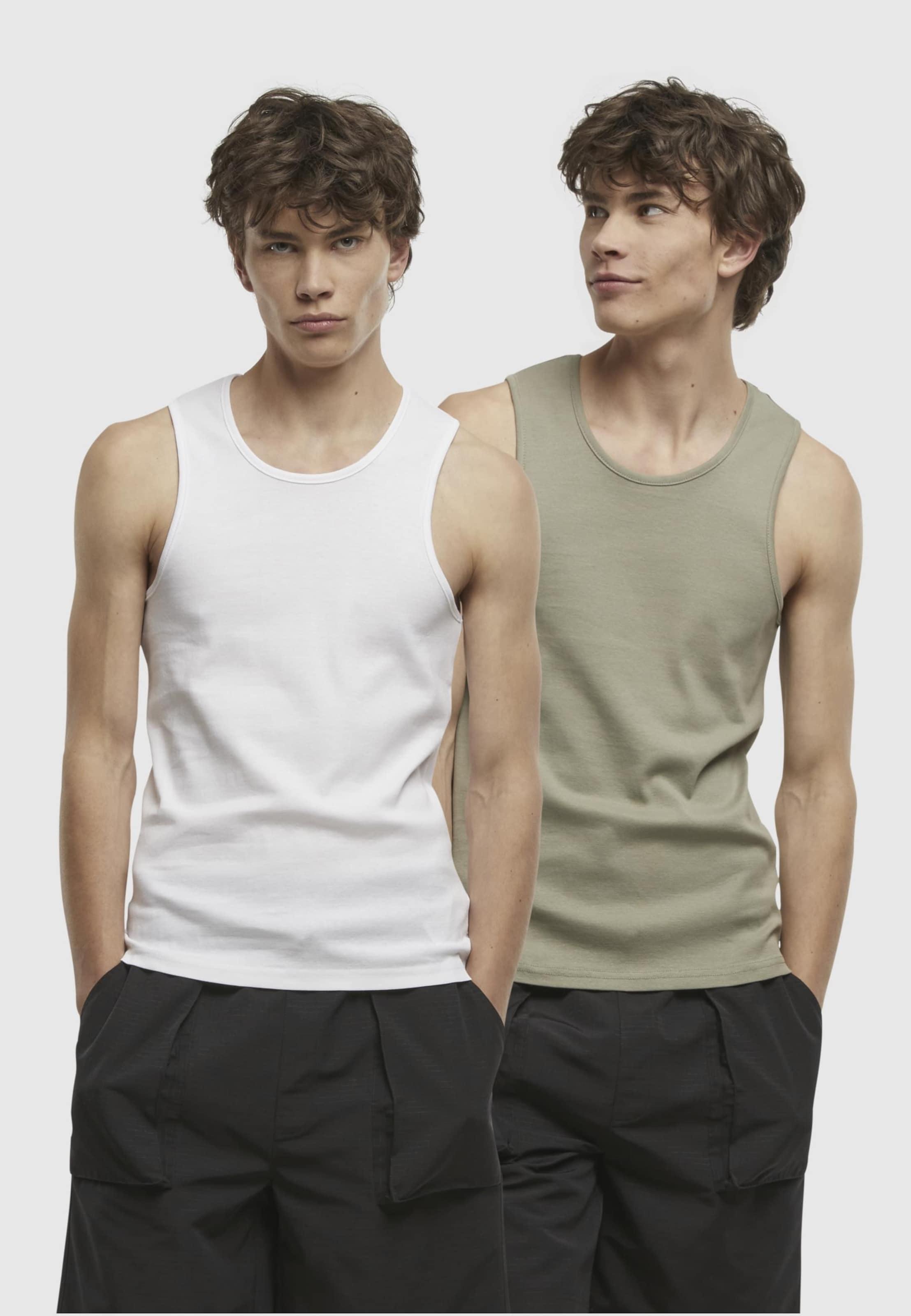 Urban Classics Ribbed Undershirt 2-Pack