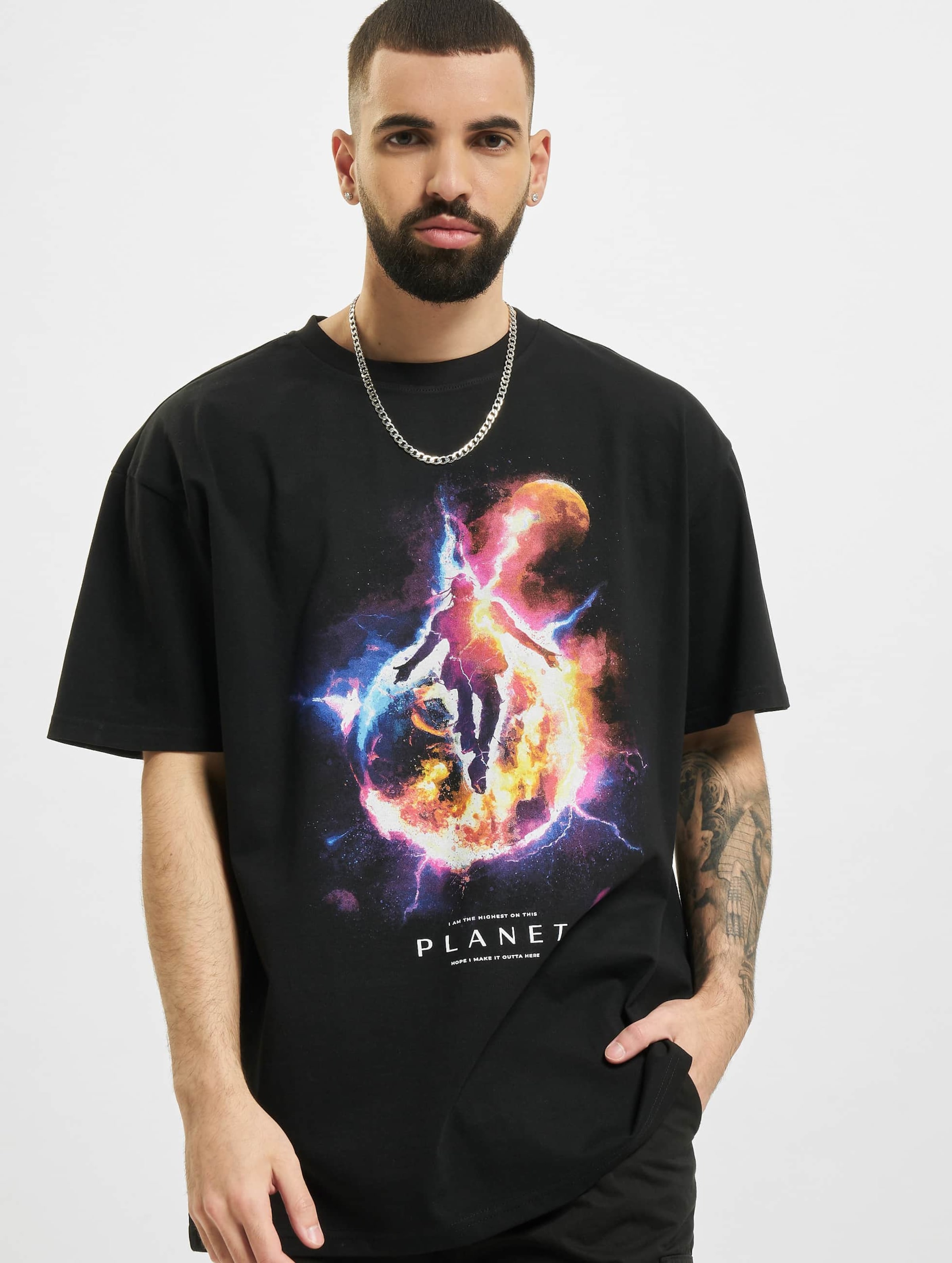 Mister Tee Upscale Electric Planet Oversize