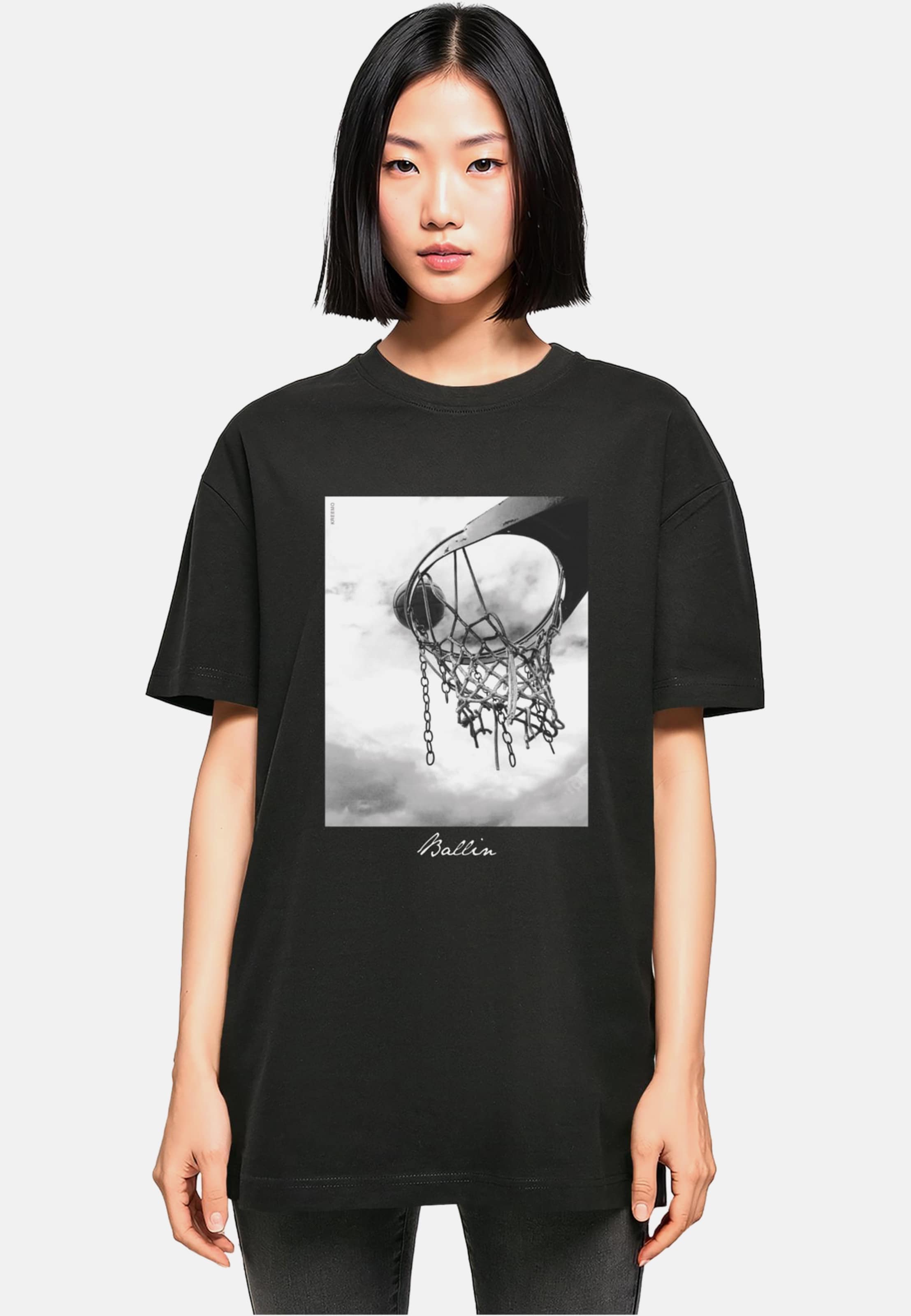 Mister Tee Ladies Ballin 2.0 Oversized Boyfriend