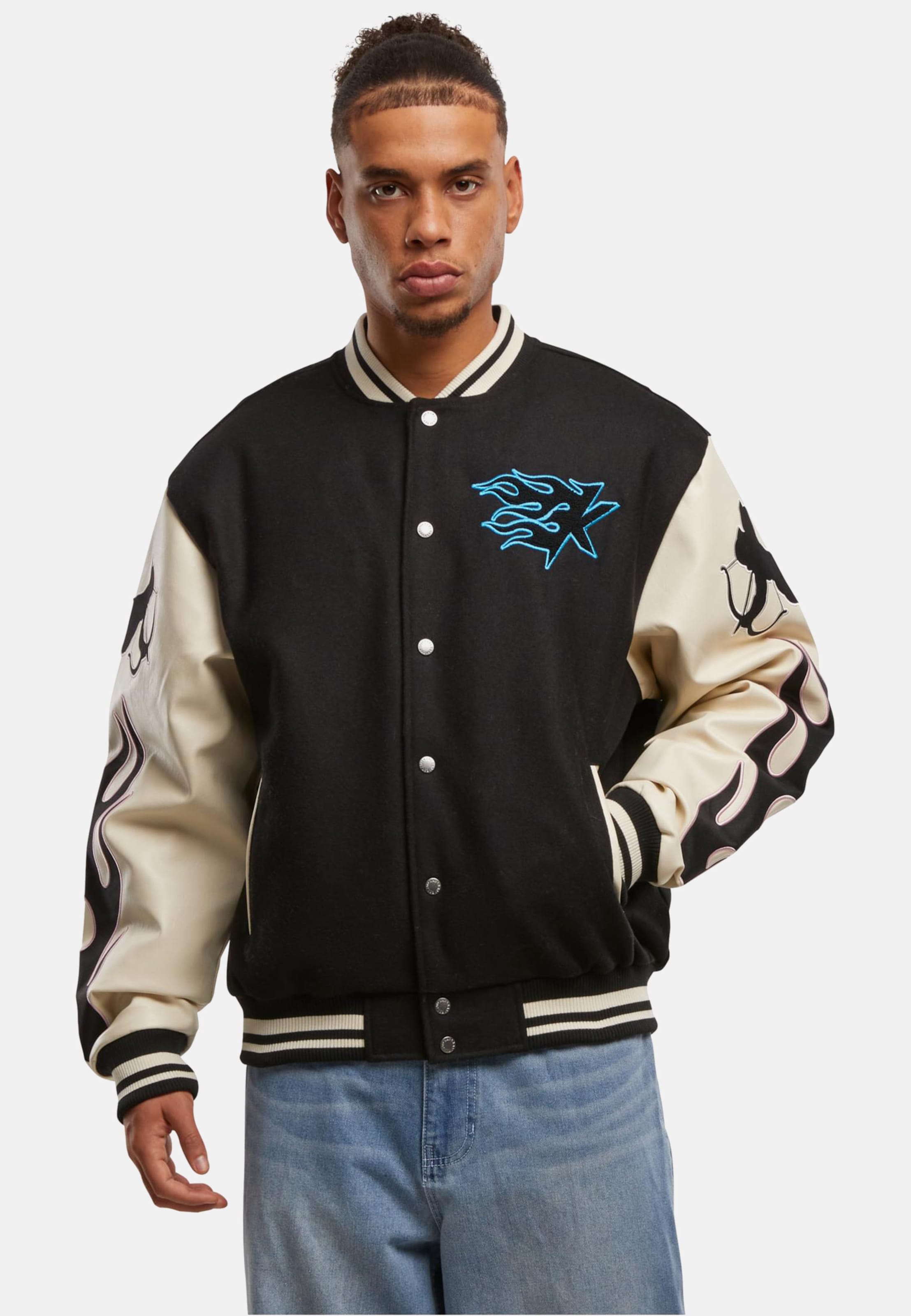 Karl Kani Amor Flames College Jacket