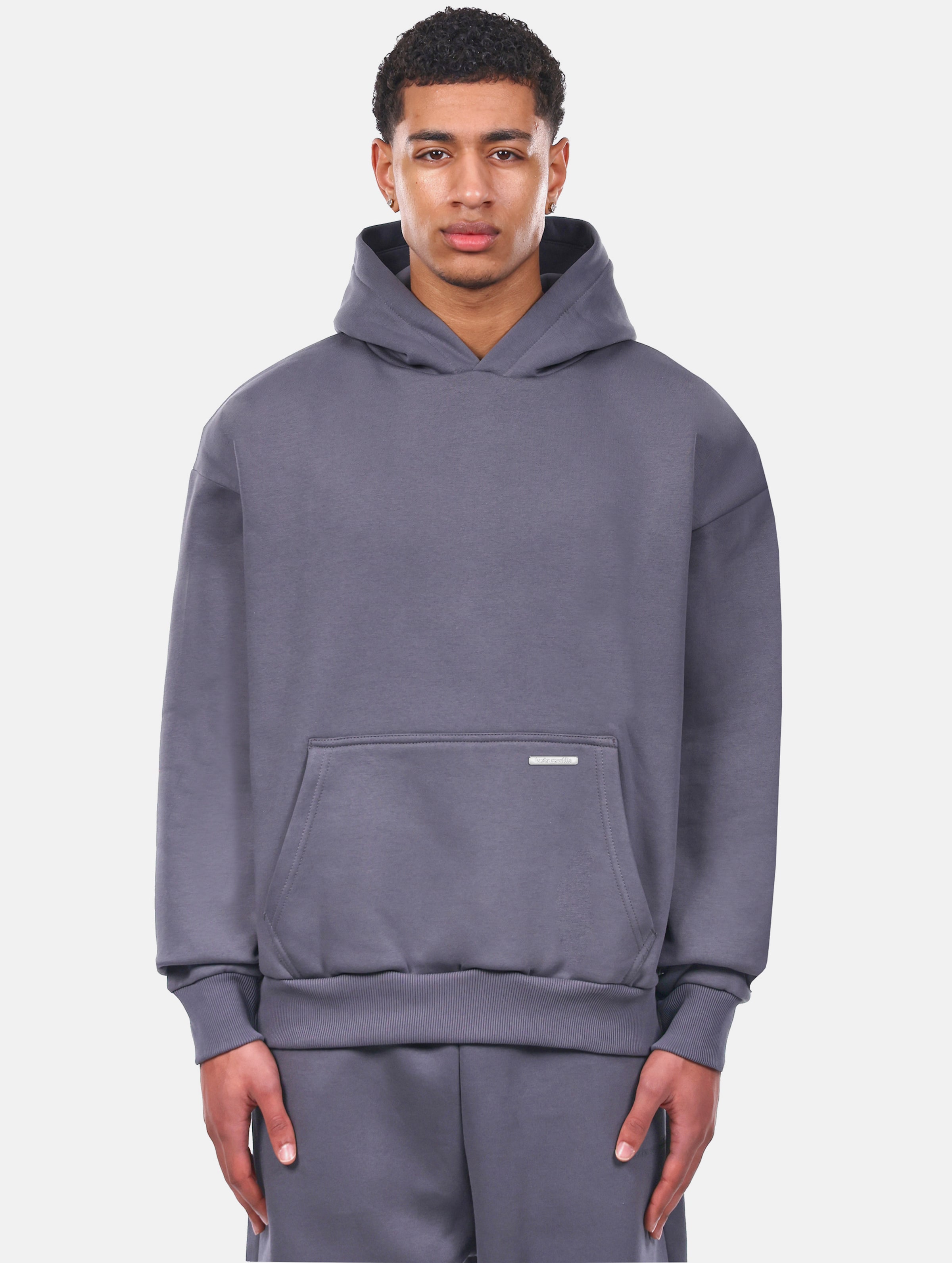 Dropsize SUPER HEAVY BLANK HOODIE