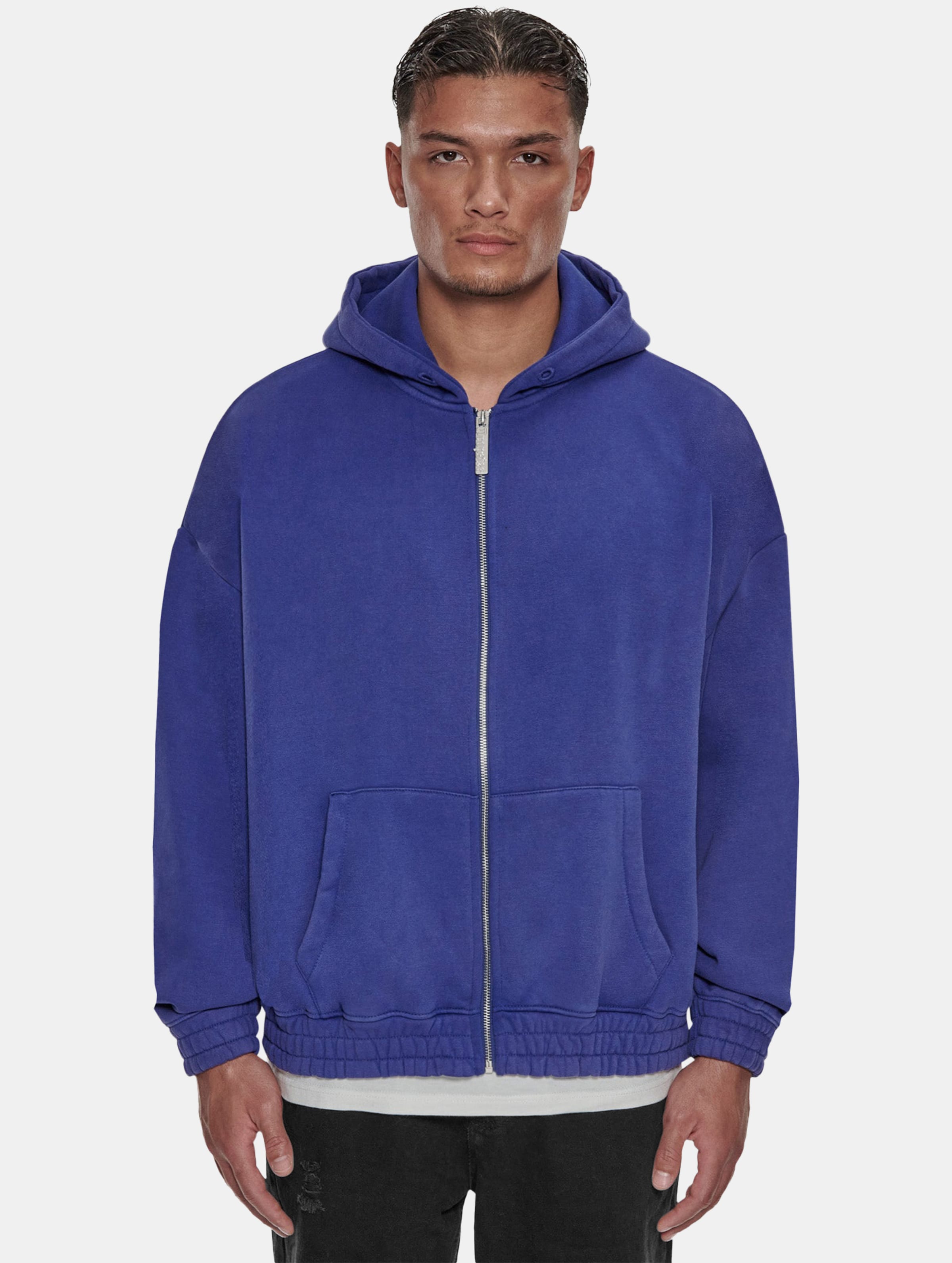 Dropsize Heavy Oversize Cord Zip-Hoodie