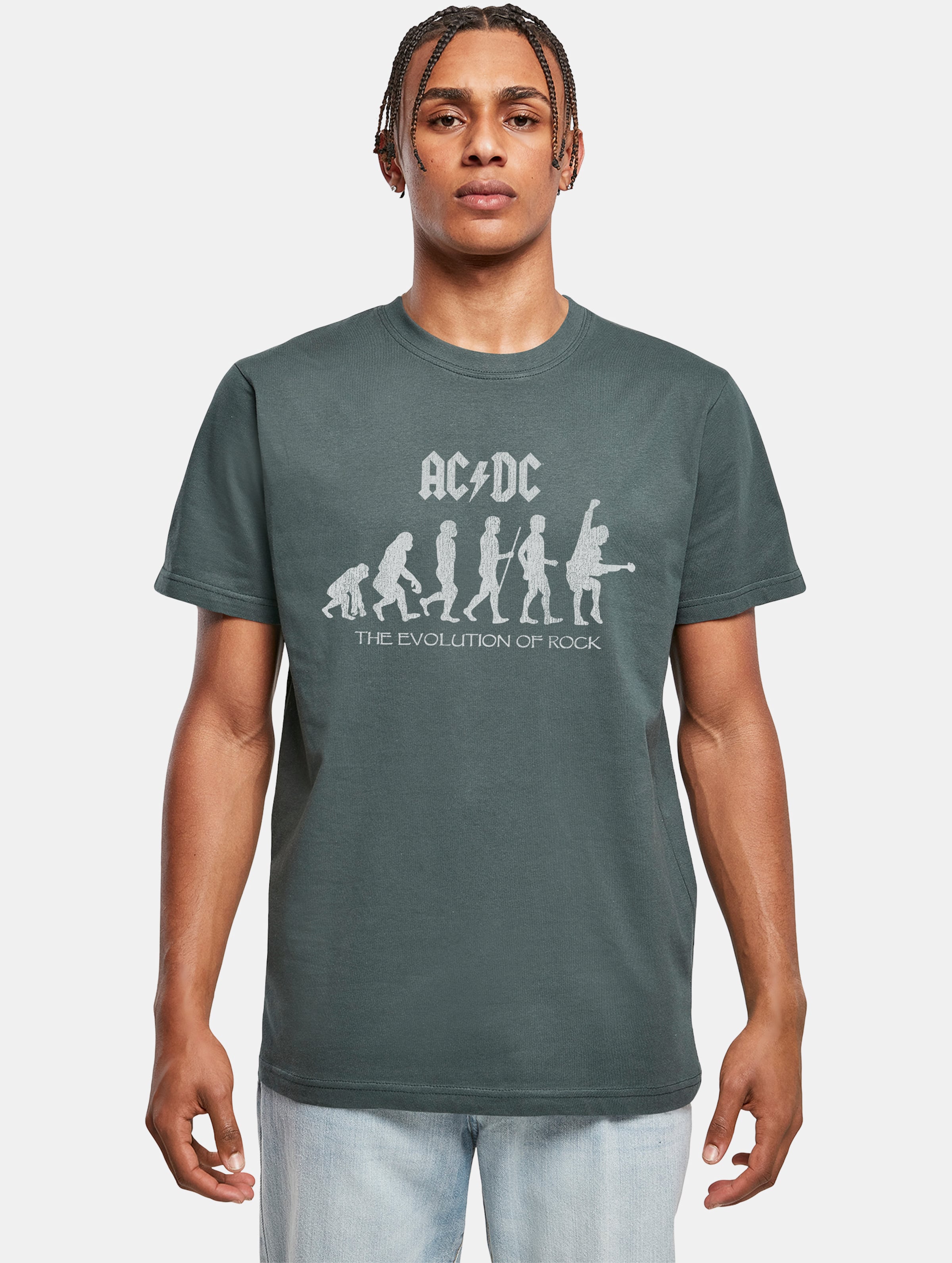 Merchcode ACDC - Evolution Of Rock T-Shirt