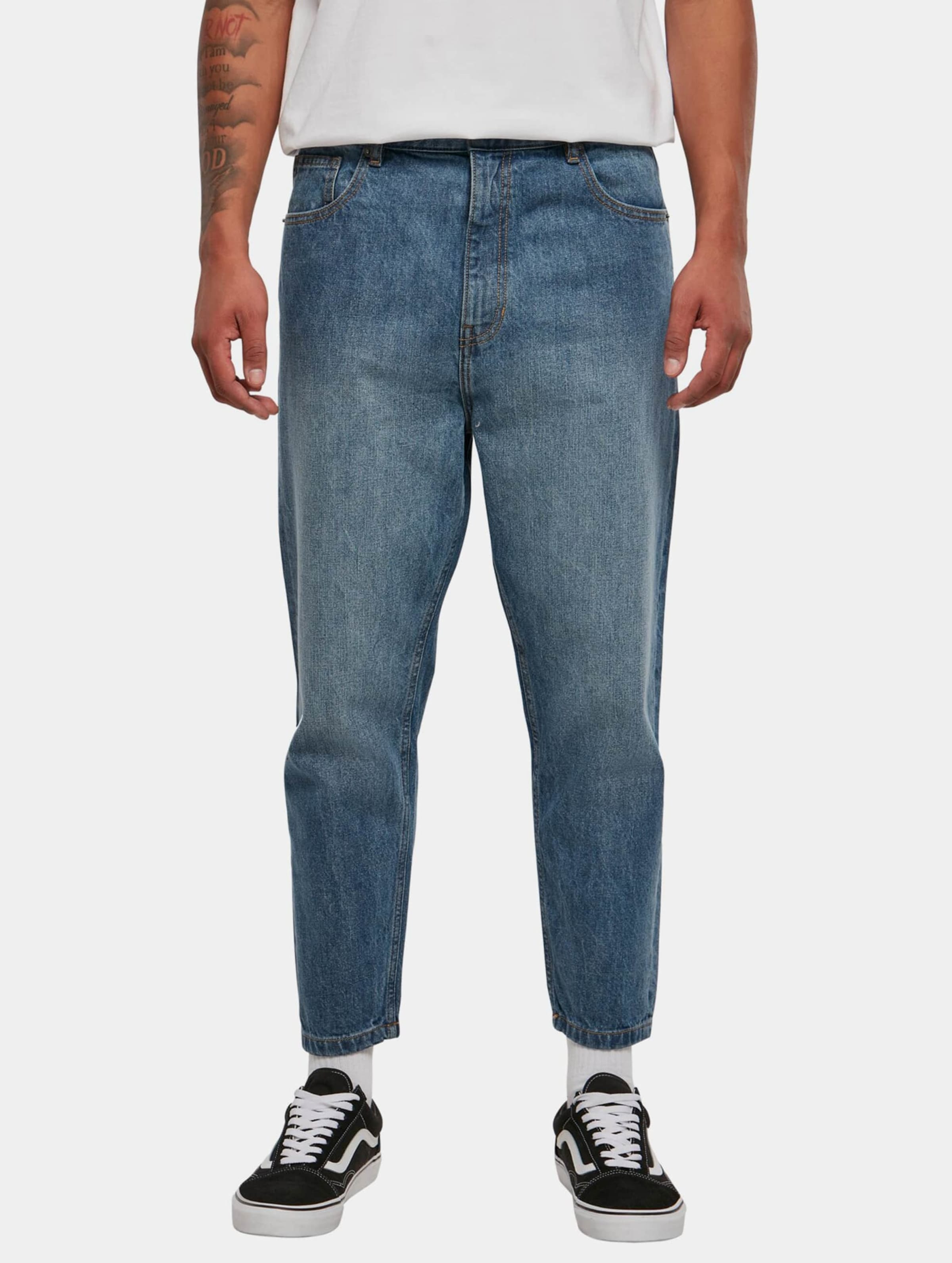 Urban Classics Cropped Tapered Jeans