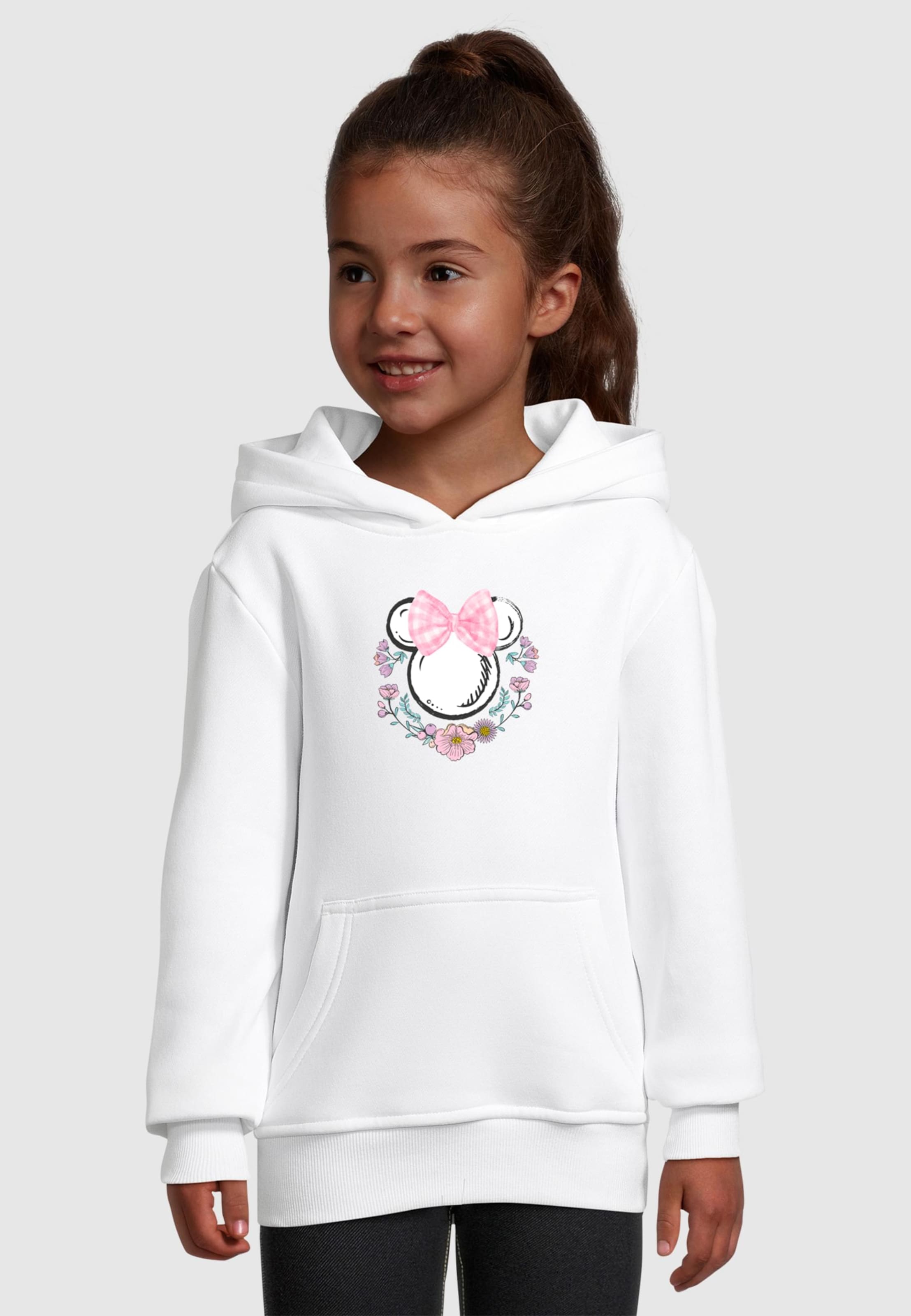 Absolute Cult Kids Minnie Mouse - Flowers Logo Hoody