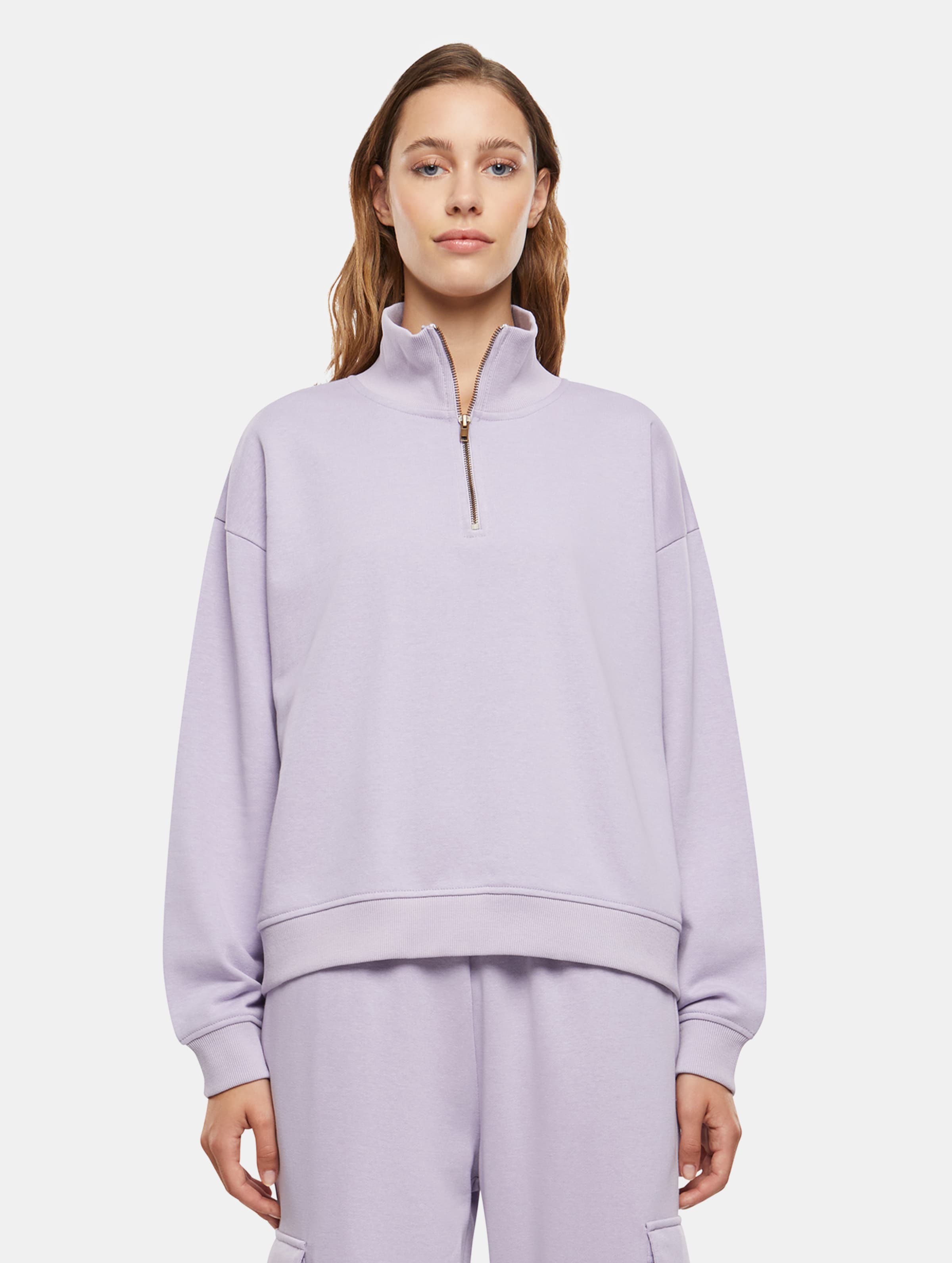 Urban Classics Ladies Light Terry Troyer Pullover