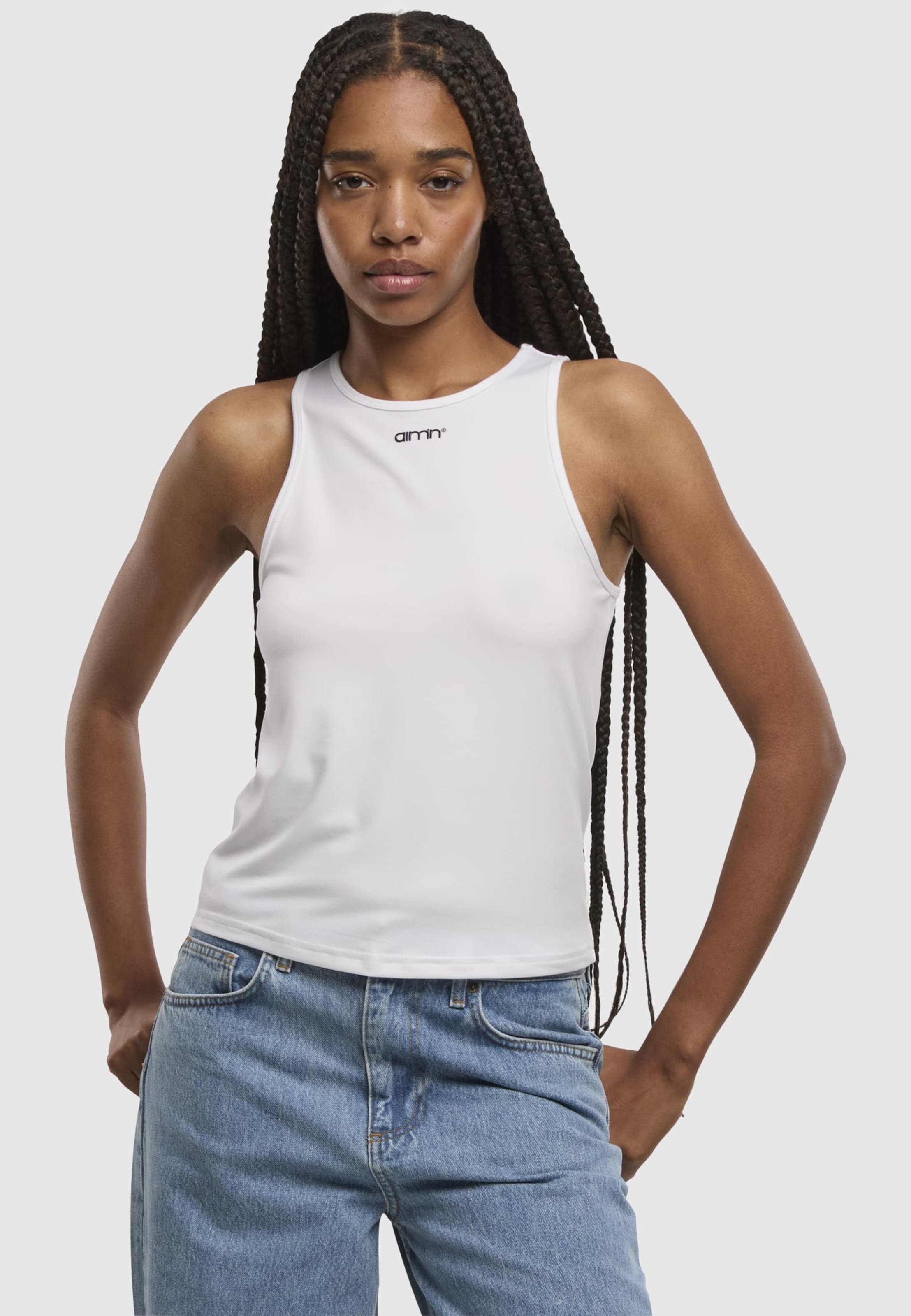 aimn aim'n Soft Basic Singlet