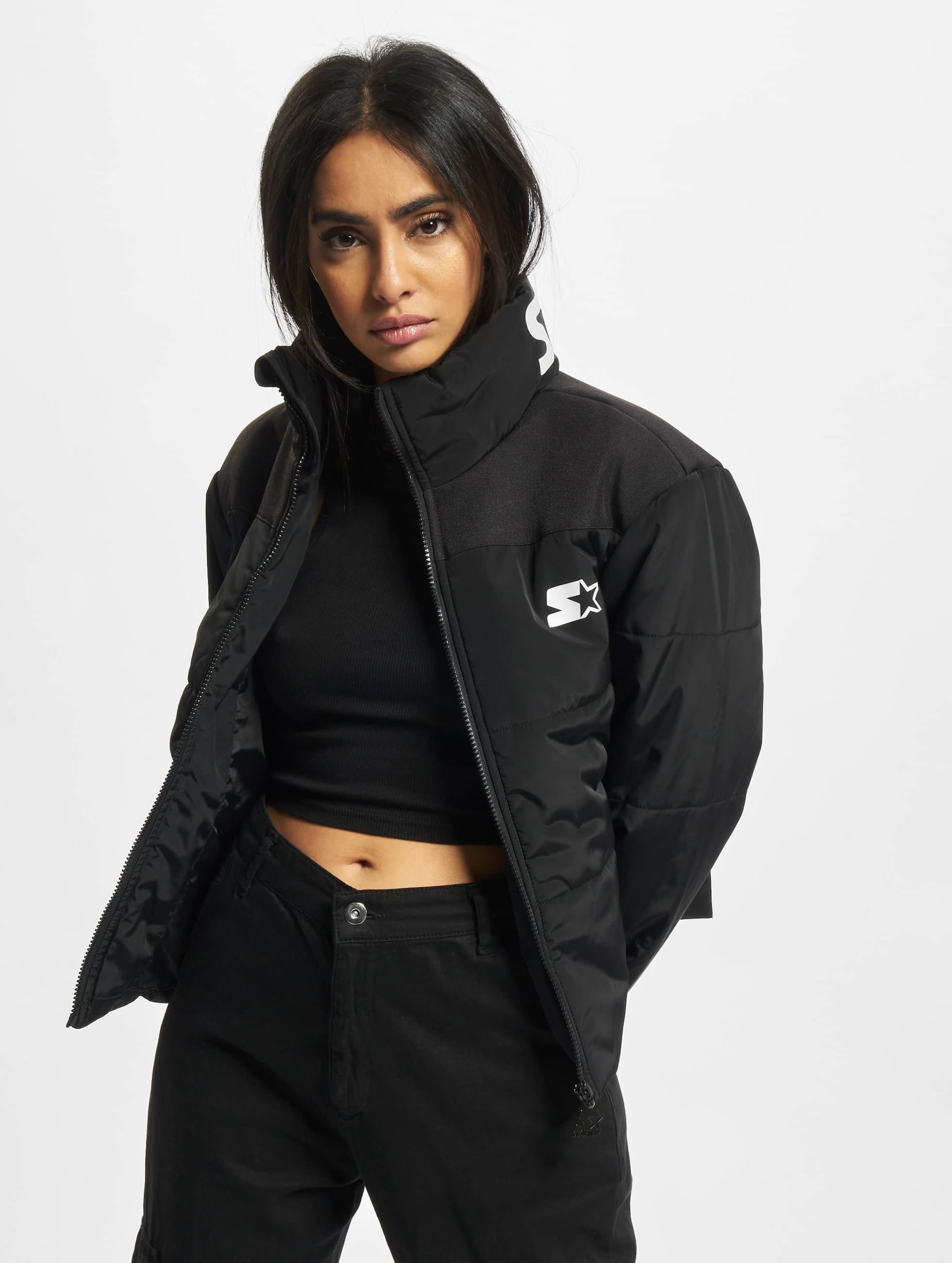Starter Black Label Ladies Logo Puffer Jacket