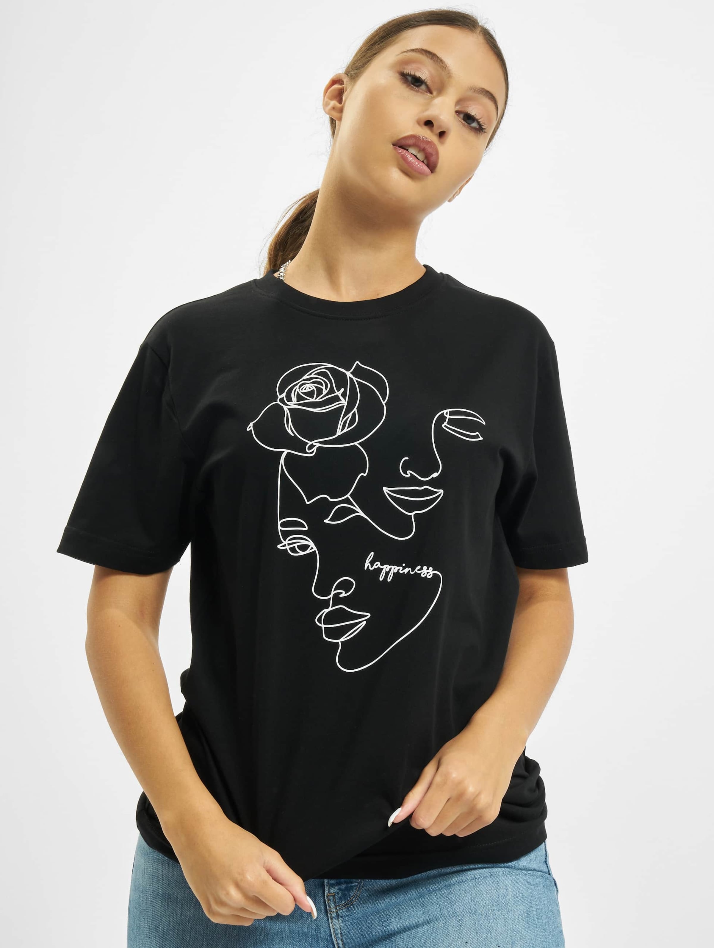 Mister Tee Ladies One Line Rose