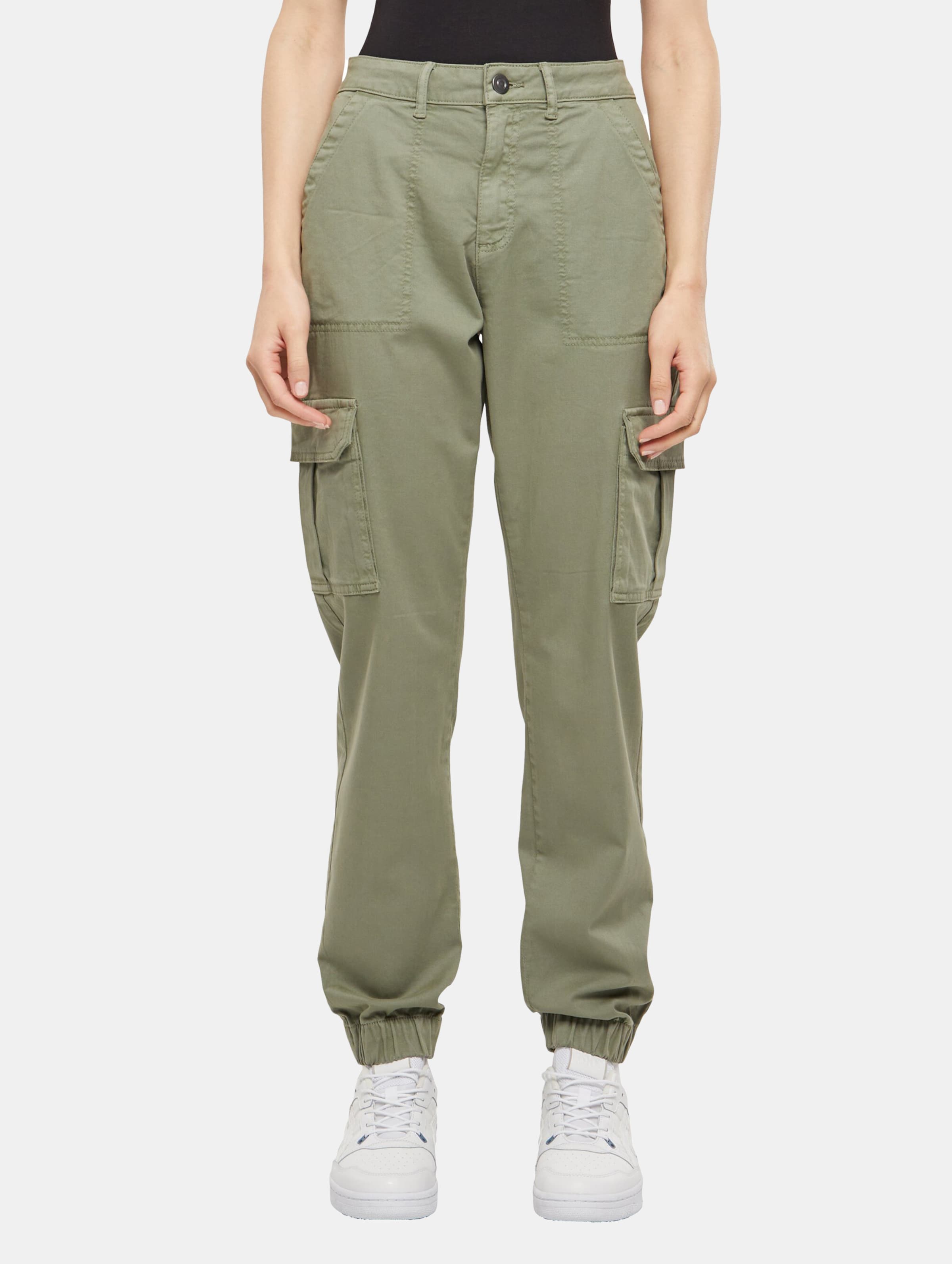 Urban Classics Ladies Cotton Twill Utility Cargohose