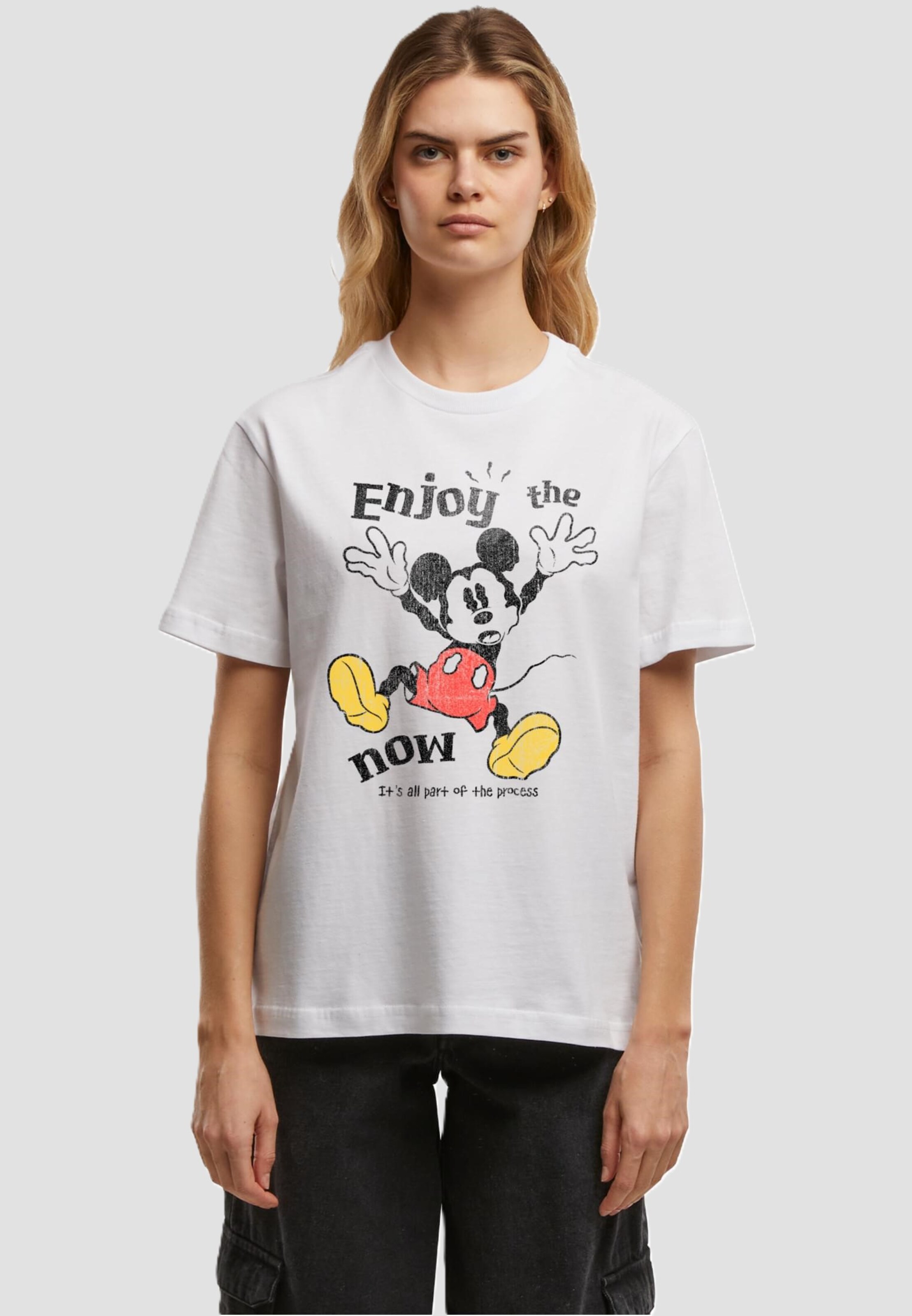 Merchcode Mickey Mouse Enjoy The Now Tee
