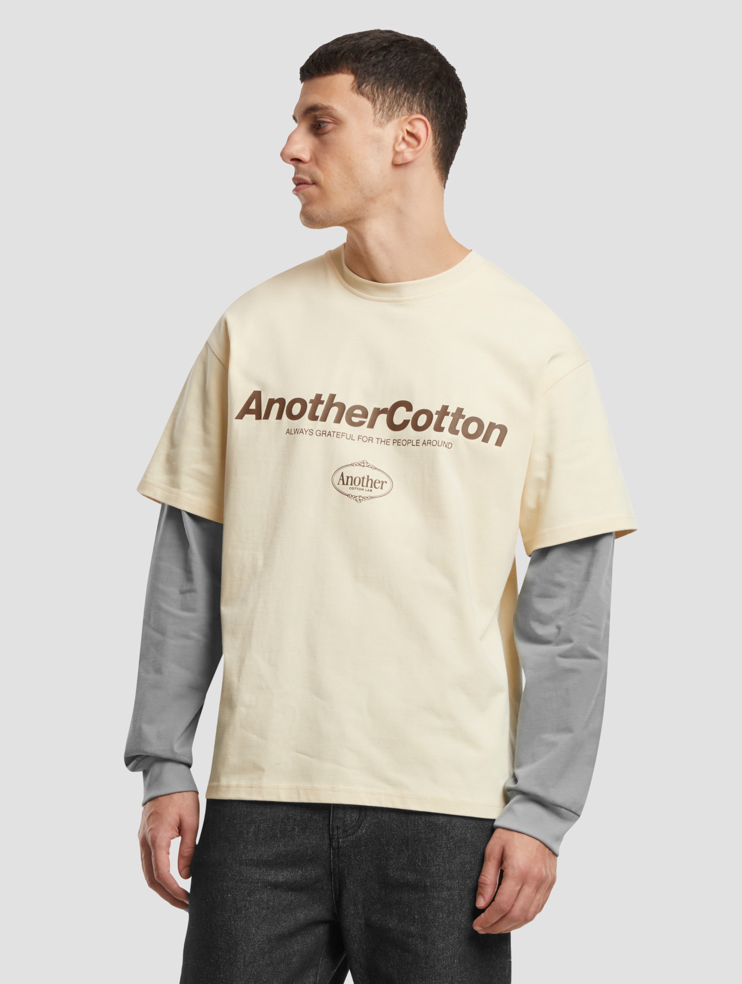 Another Cotton Lab Oversize Double Layer Longsleeve