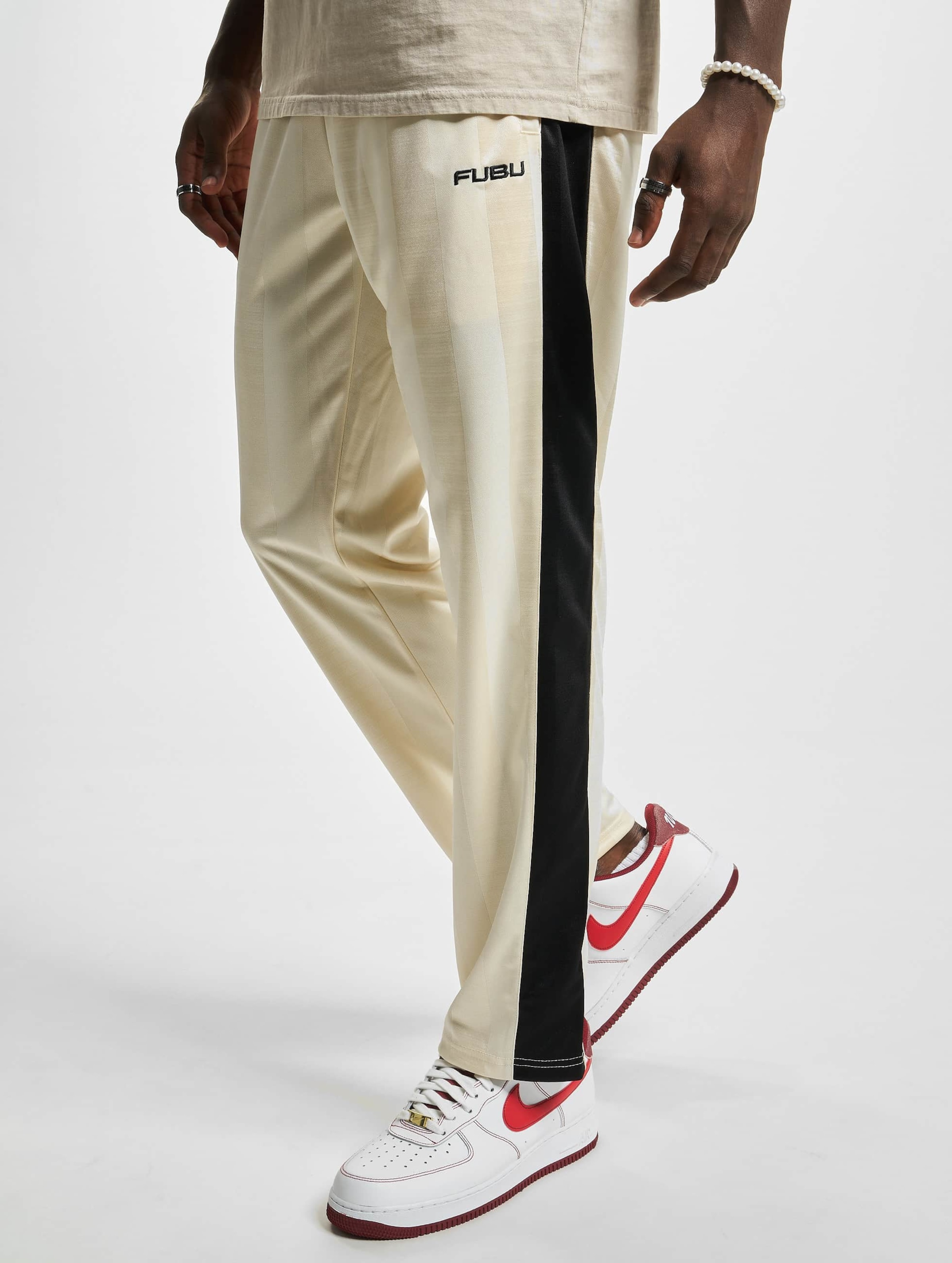 FM223-018-1 FUBU Corporate Striped Track Pants
