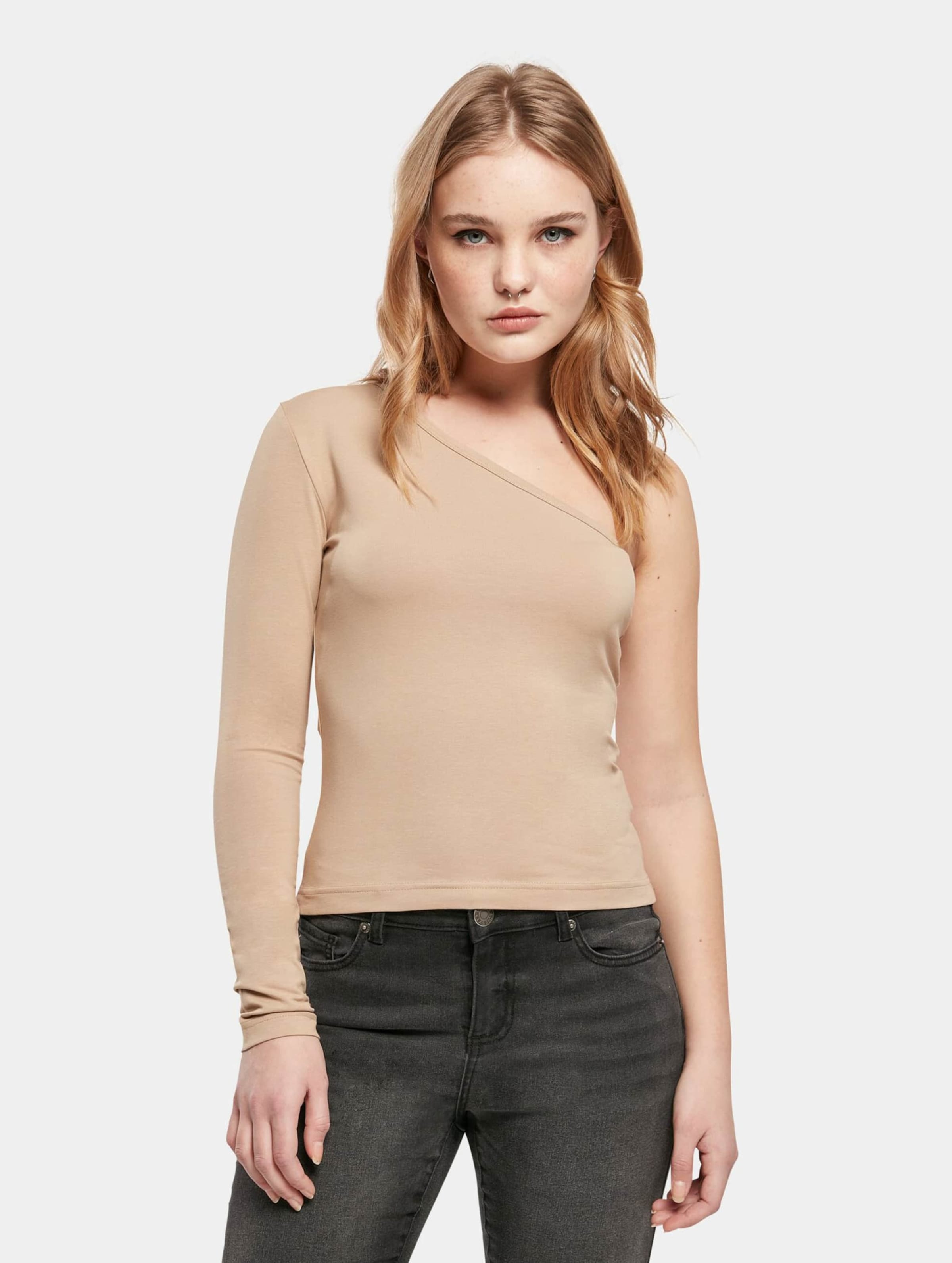 Urban Classics Ladies Asymmetric Longsleeve