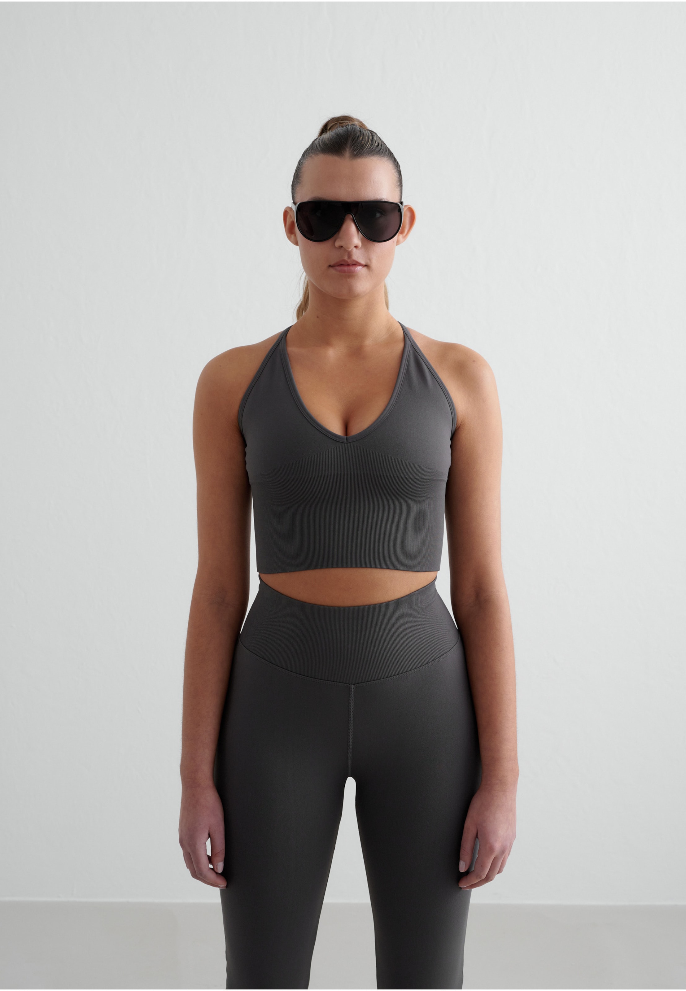 aimn Shape Seamless Cross Back Bralette