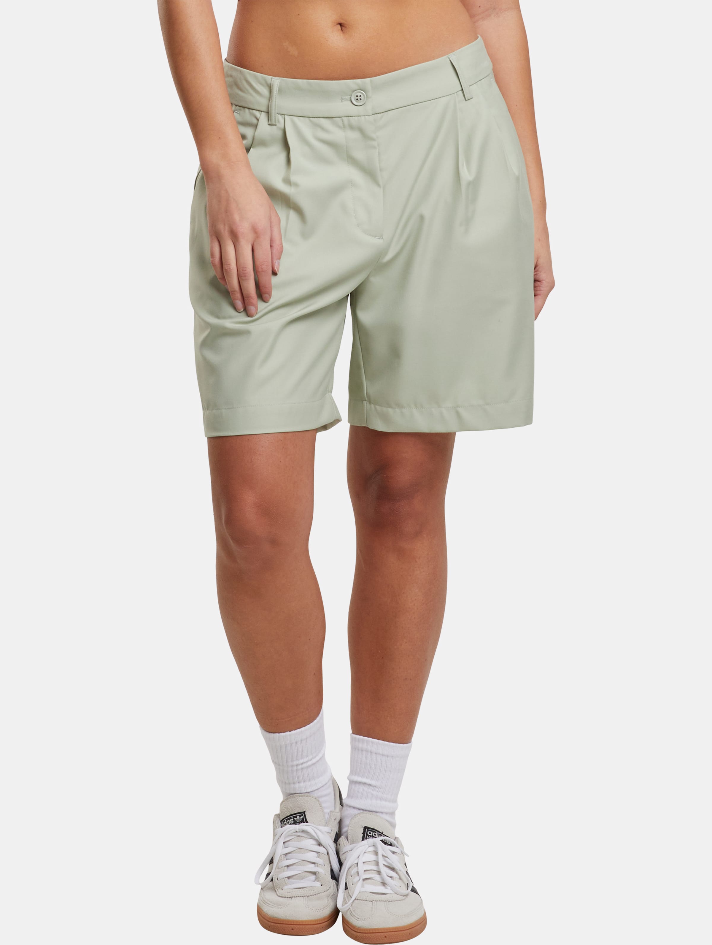 Urban Classics Ladies Pleated Bermuda Short