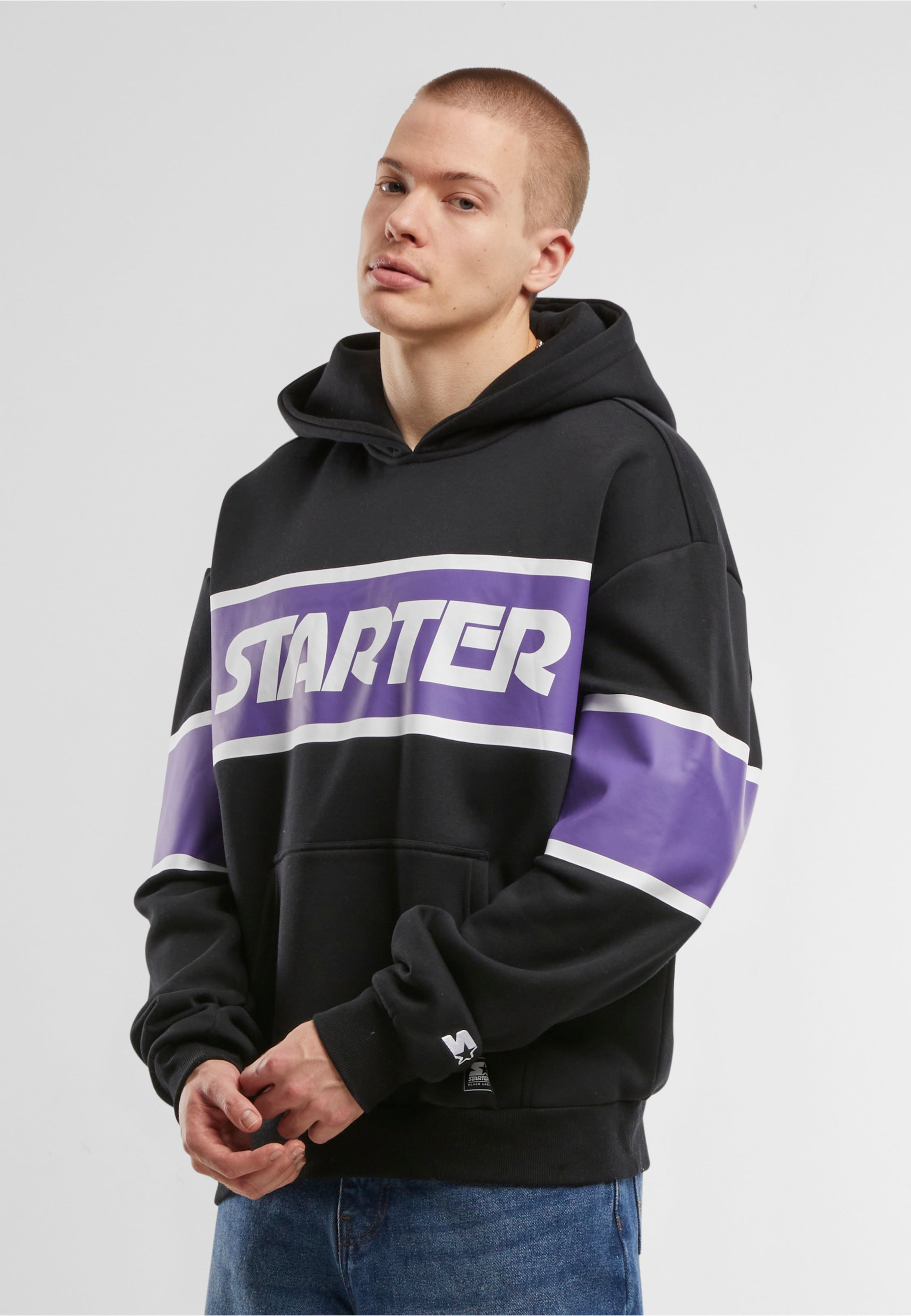 Starter Black Label Across Stripe Hoodie