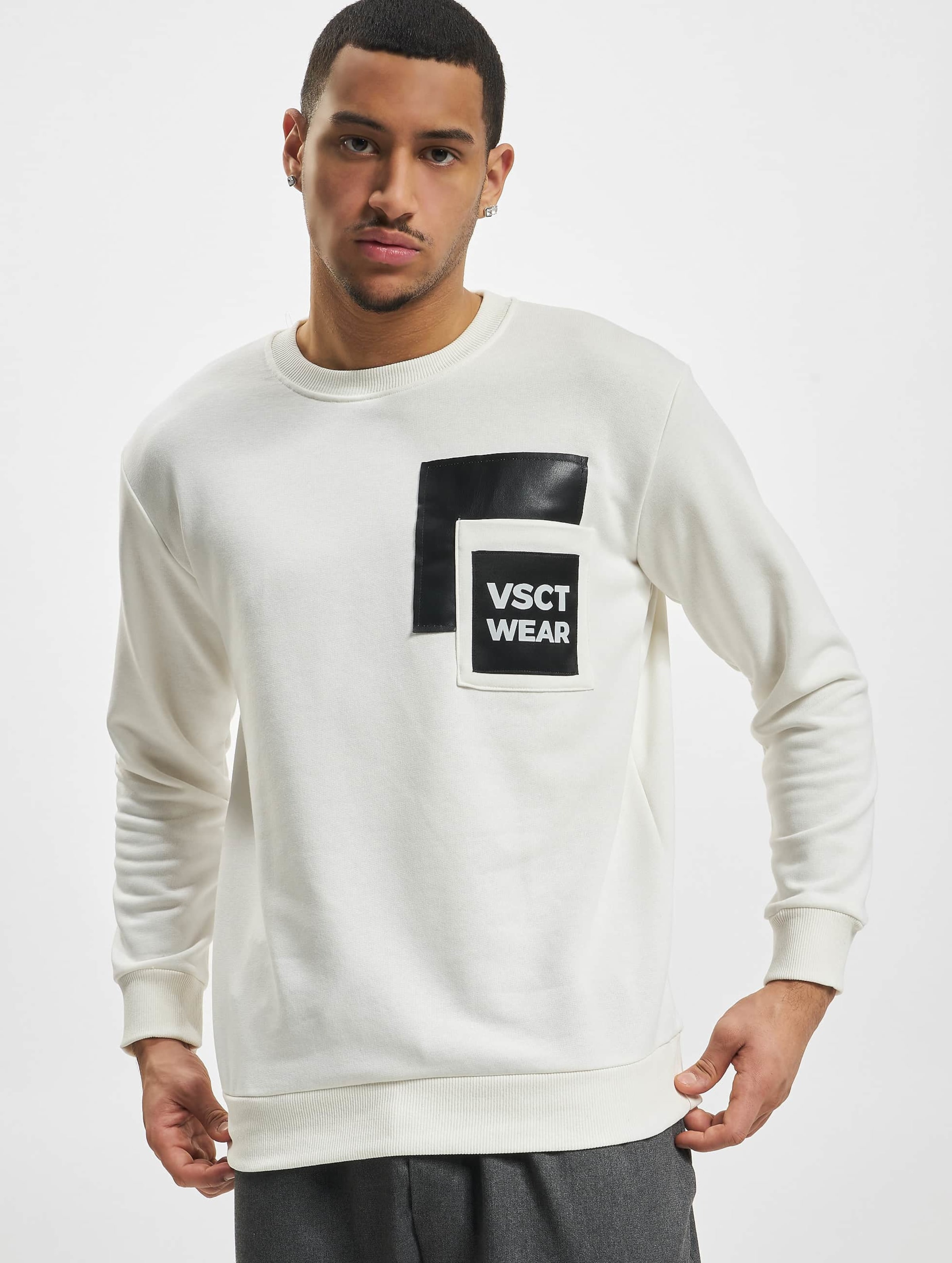 VSCT Clubwear Crewneck Logo Patch Pullover