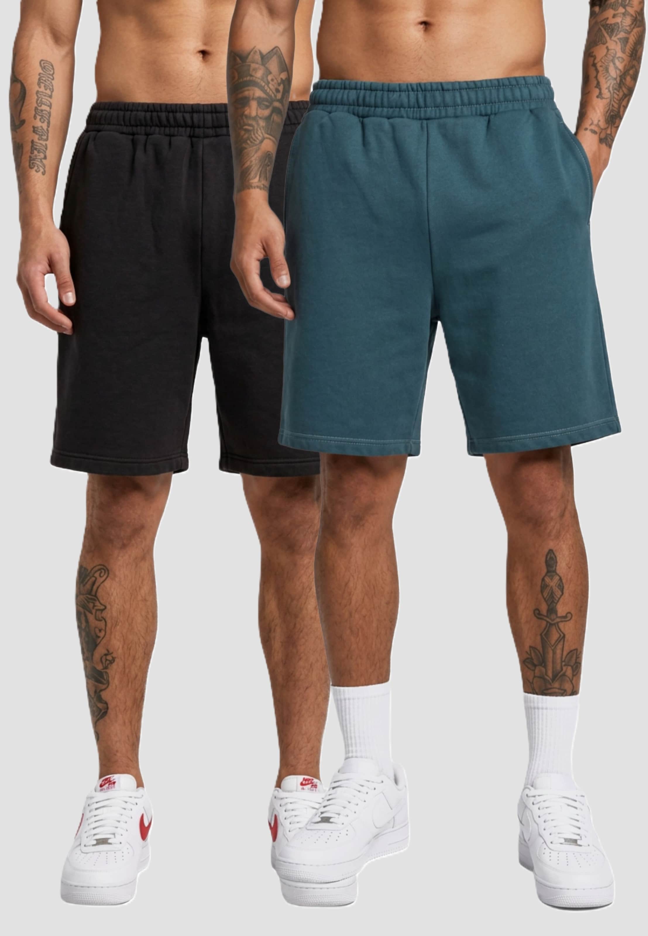 Urban Classics Vintage Heavy Sweatshorts 2-Pack