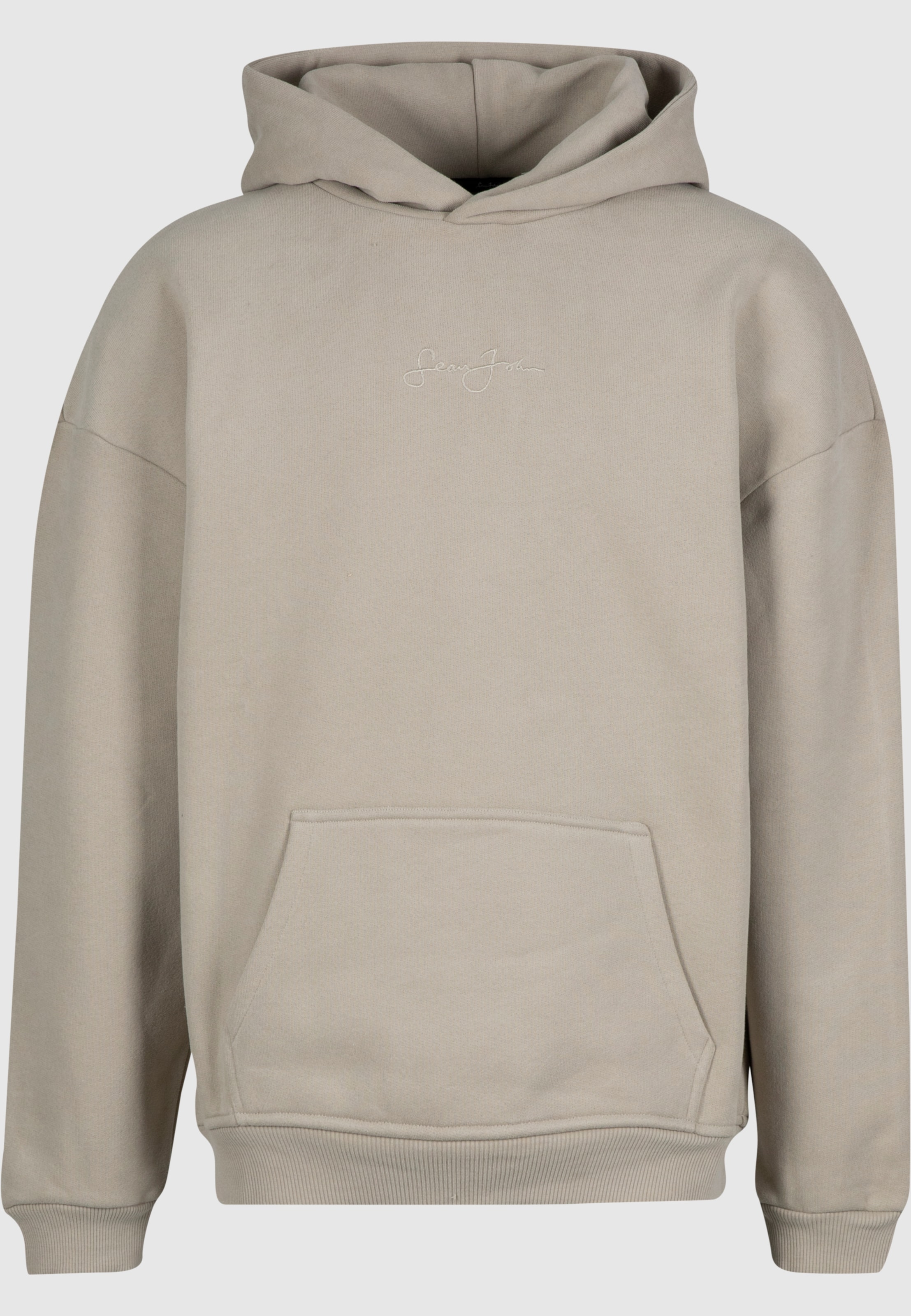 Sean John SJ Script Logo Backprint Peached Hoodie