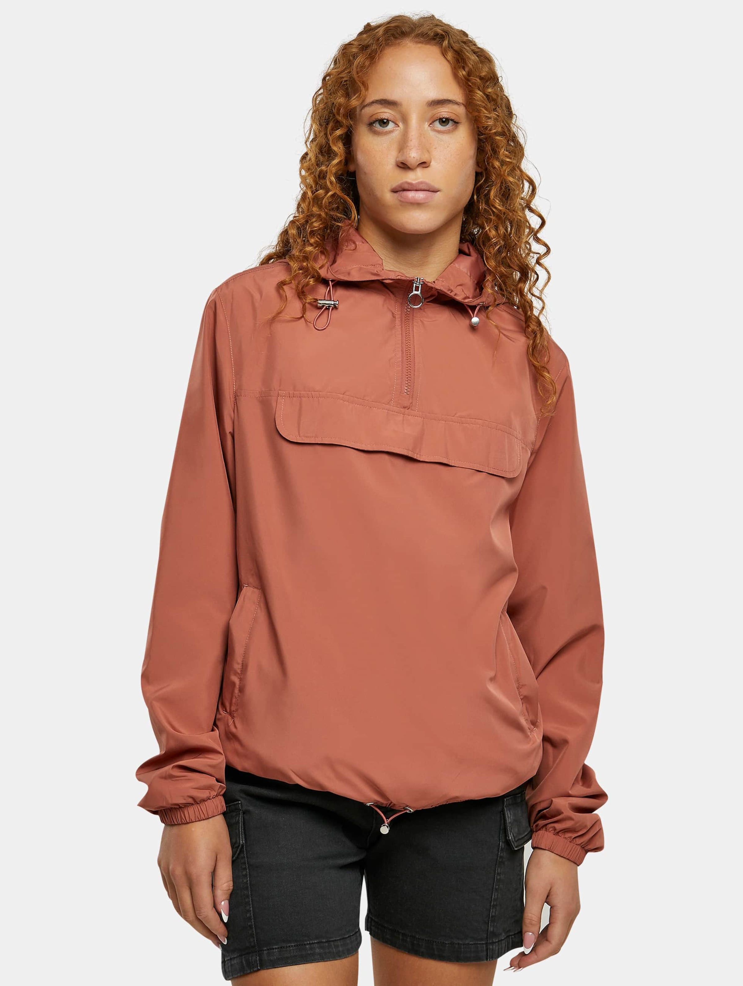 Urban Classics Ladies Basic Pull Over Jacket