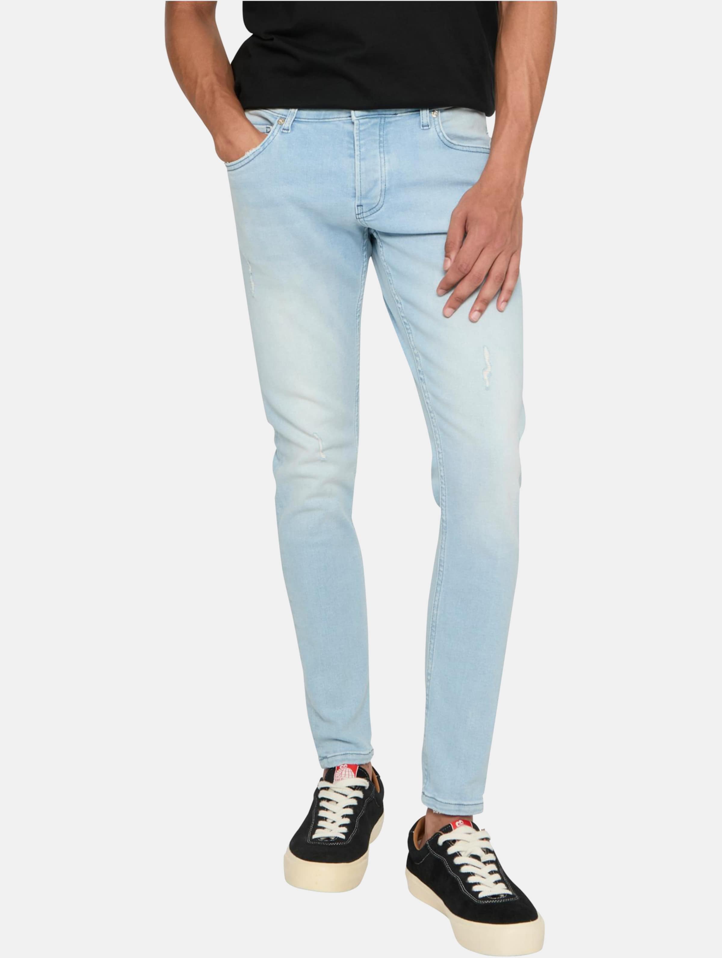 2Y Premium Destroyed Skinny Fit Jeans