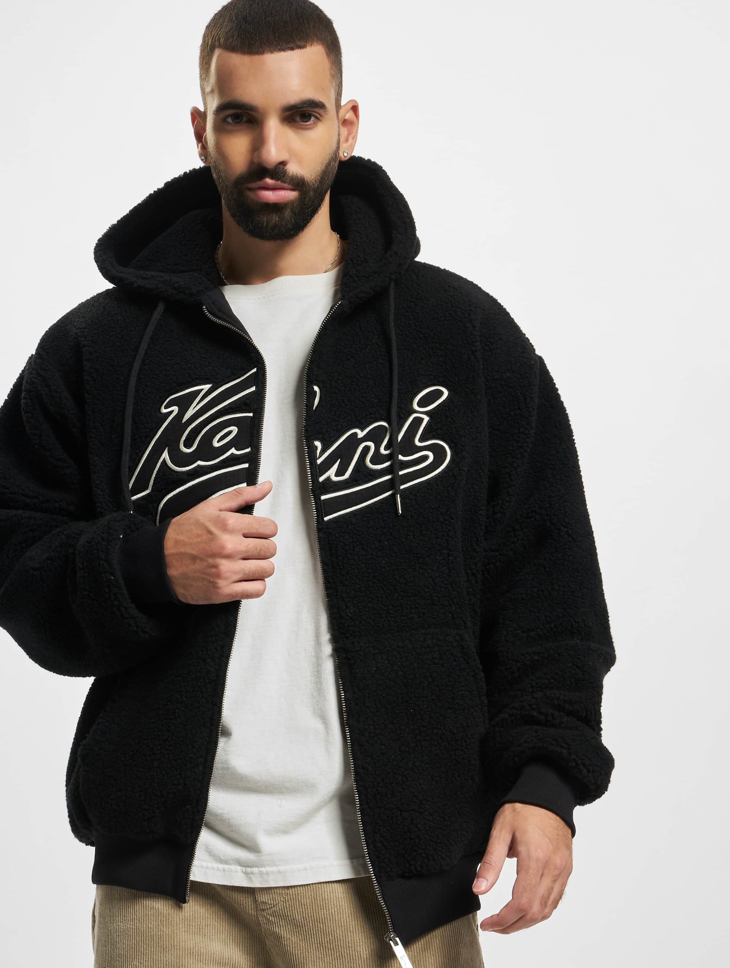 Karl Kani KK Varsity OS Teddy Zip Hoodie