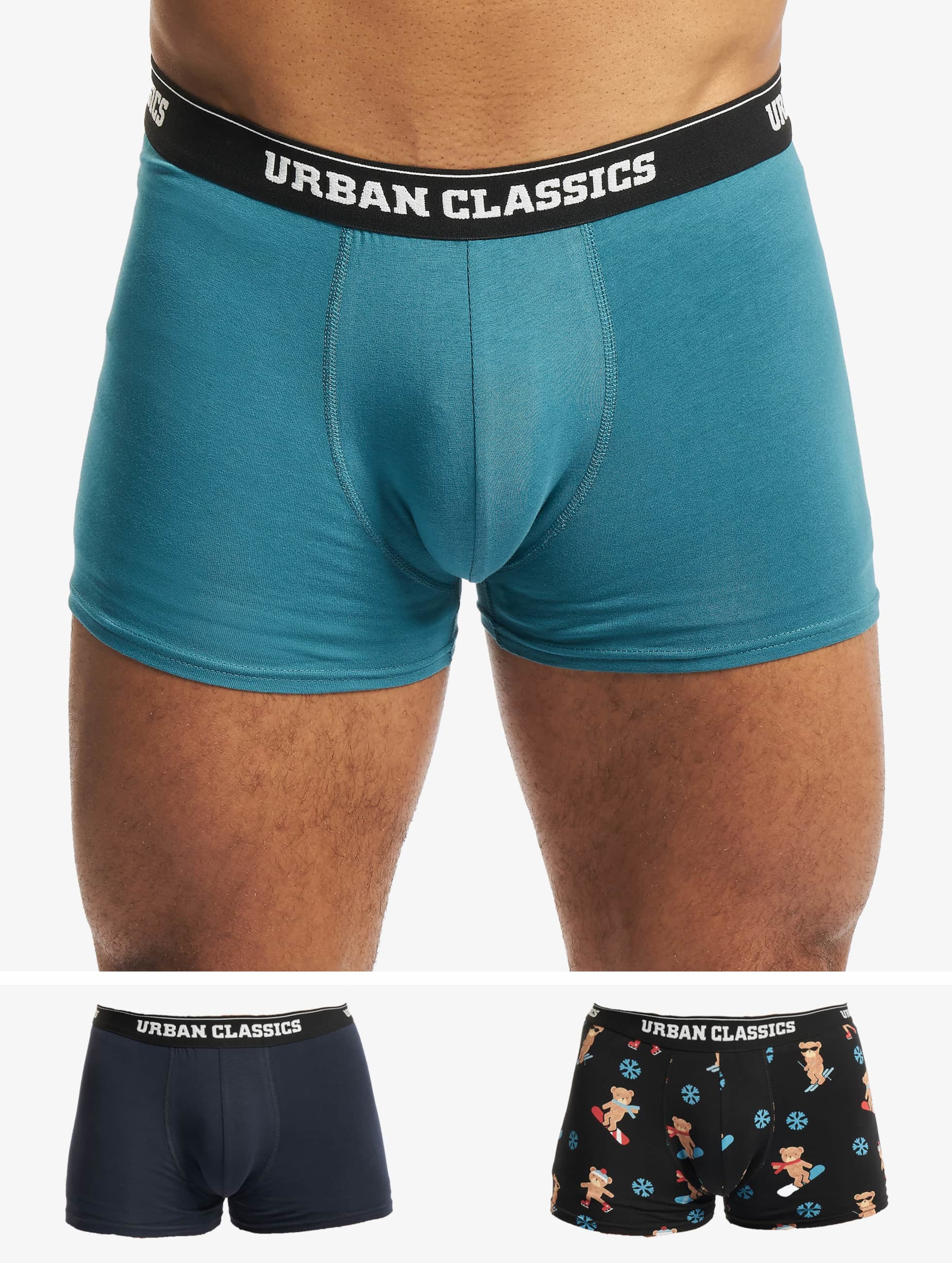 Urban Classics Organic X-Mas Boxer Short 3-Pack