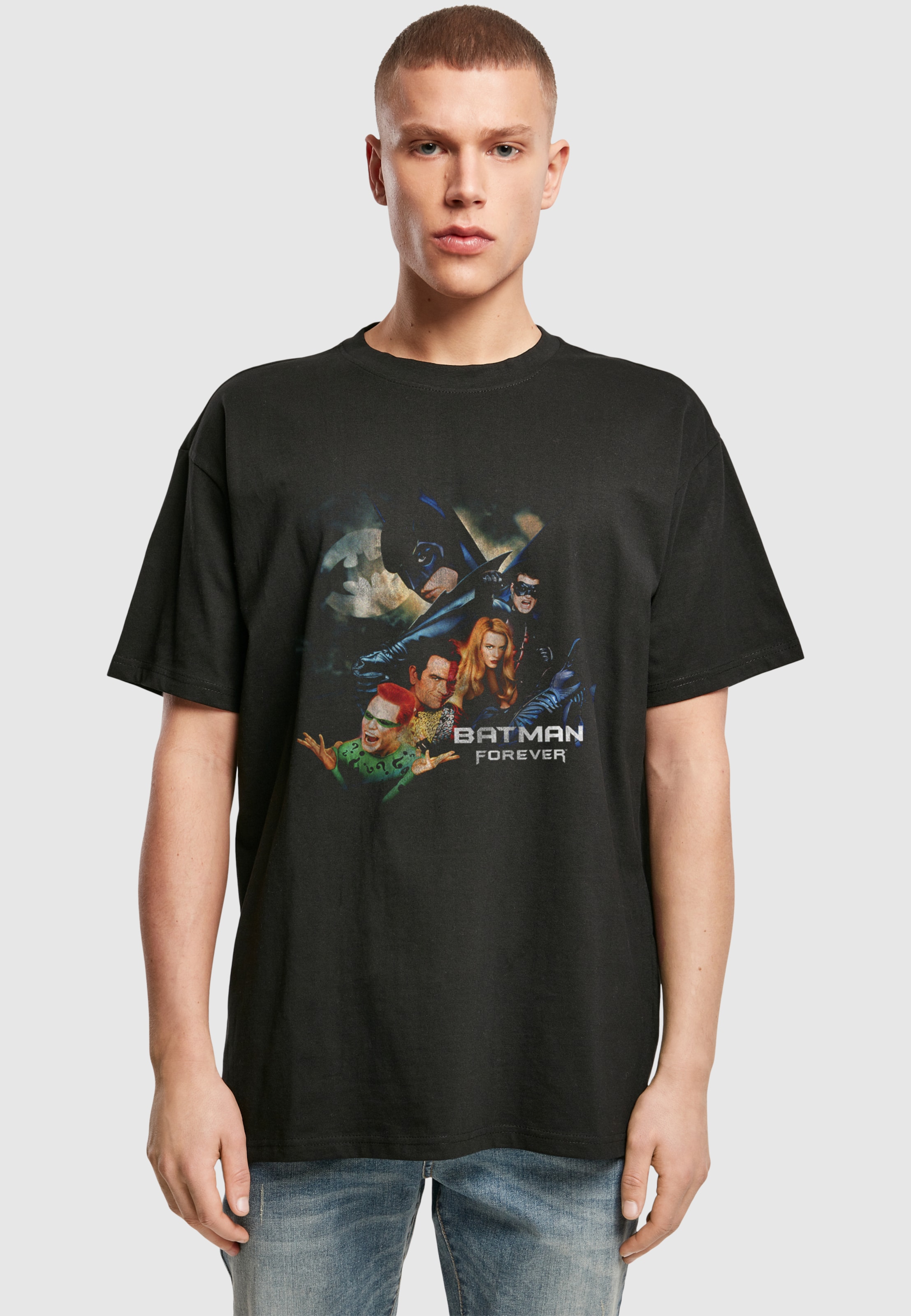 Merchcode Batman Forever Poster Heavy Oversize Tee