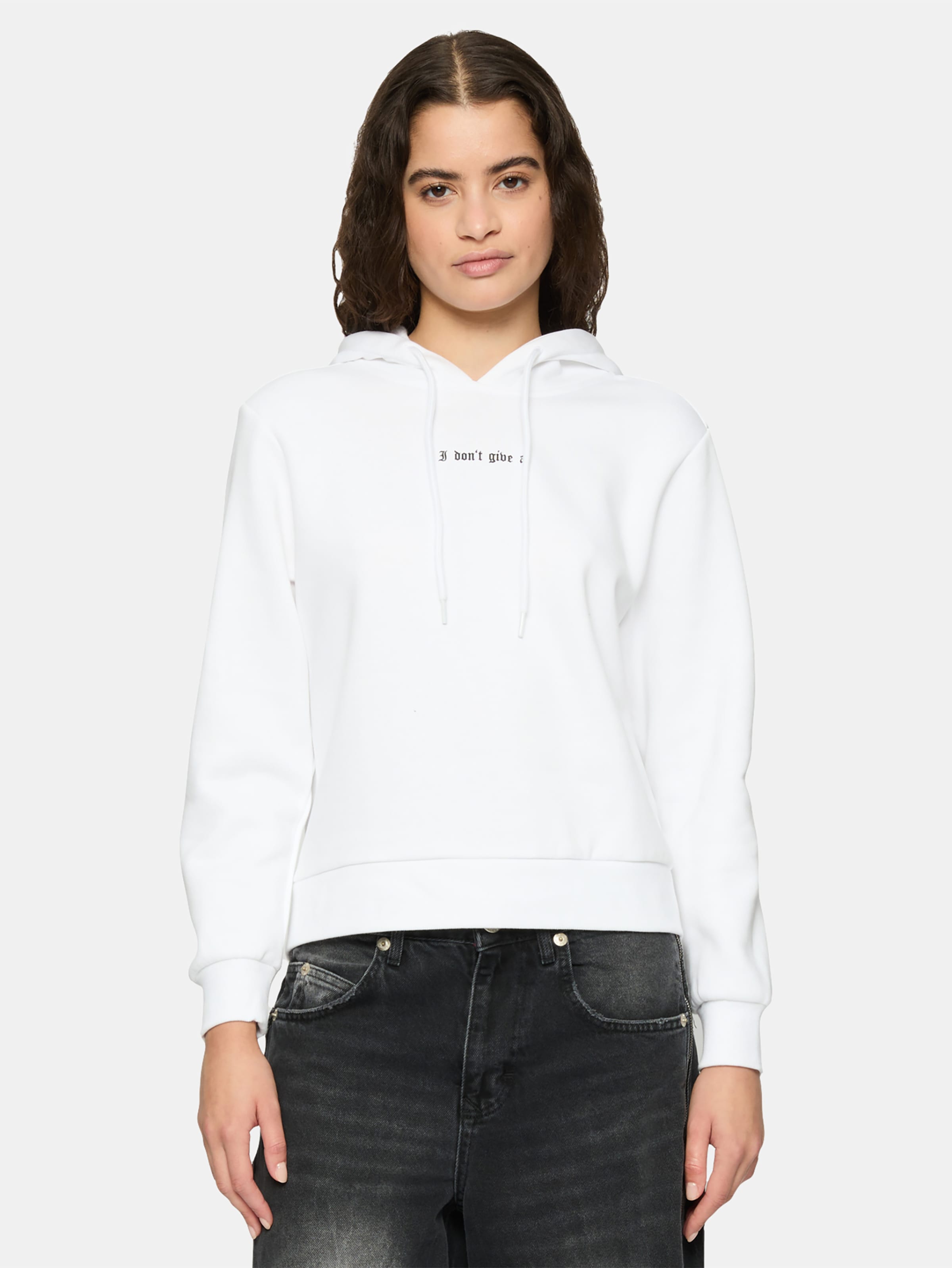 Miss Tee I Dont Give A Hoodie