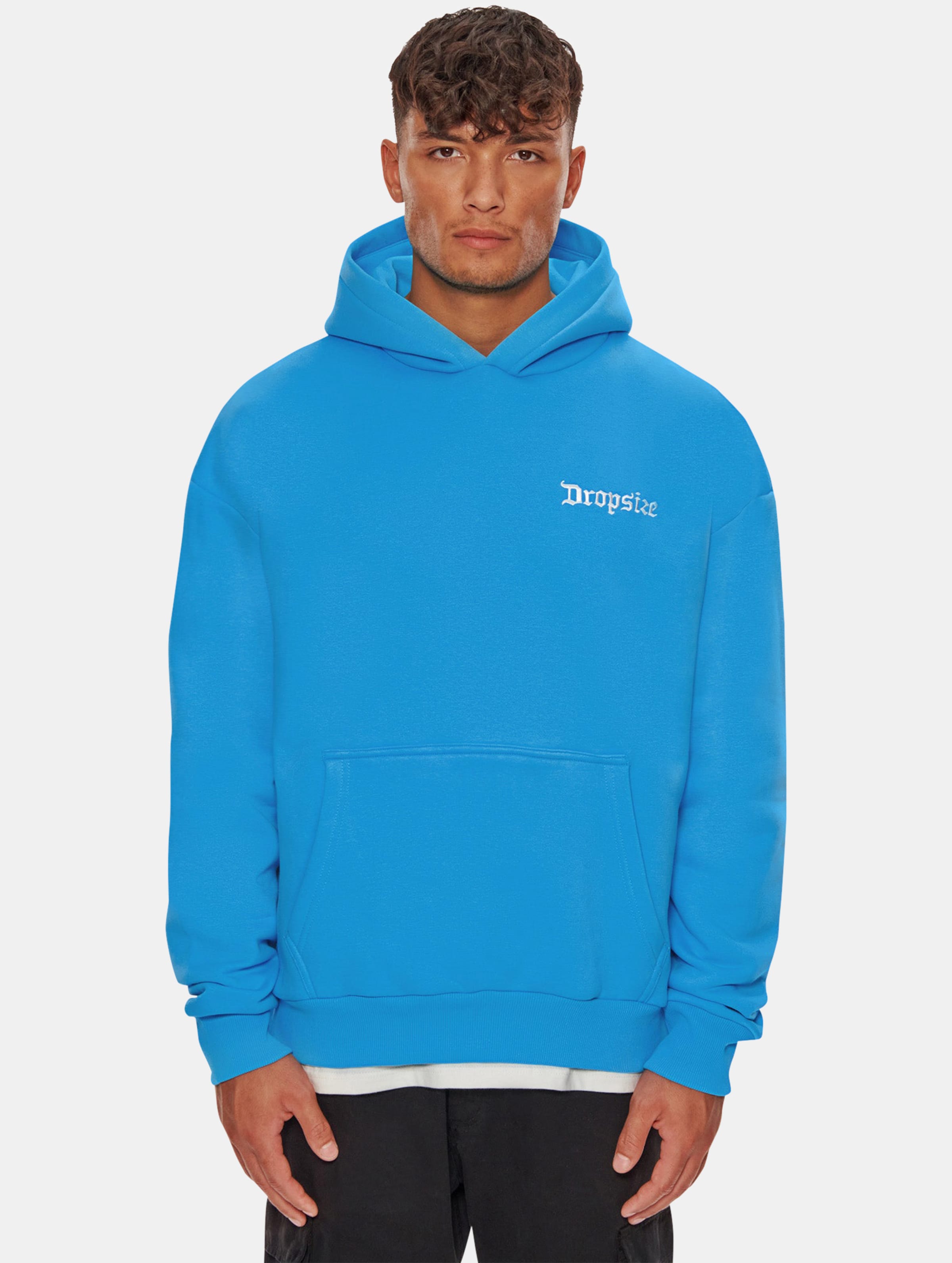 Dropsize Heavy Oversize Embo Hoodie