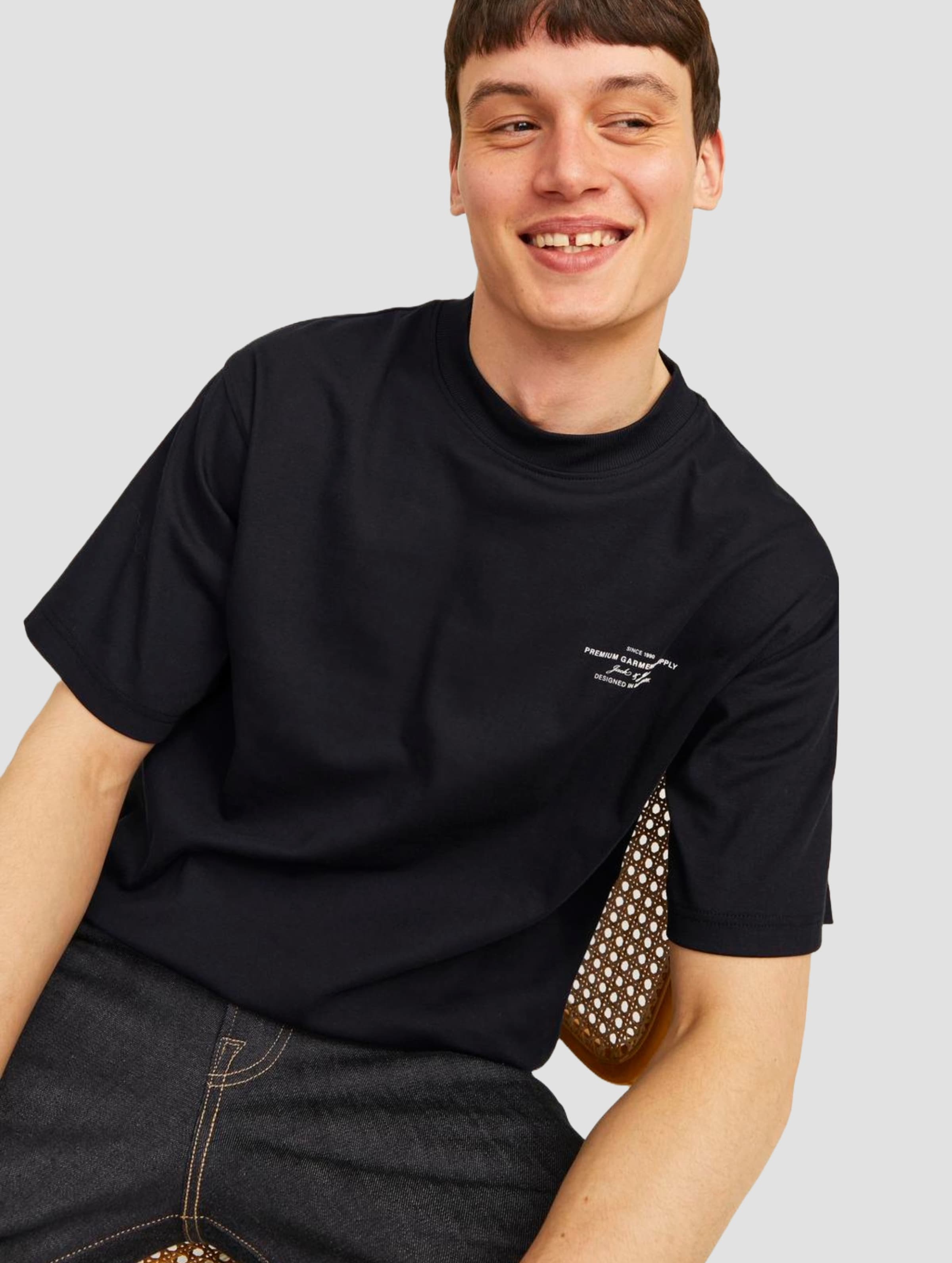 Jack & Jones Chad Branding Crew Neck T-Shirt