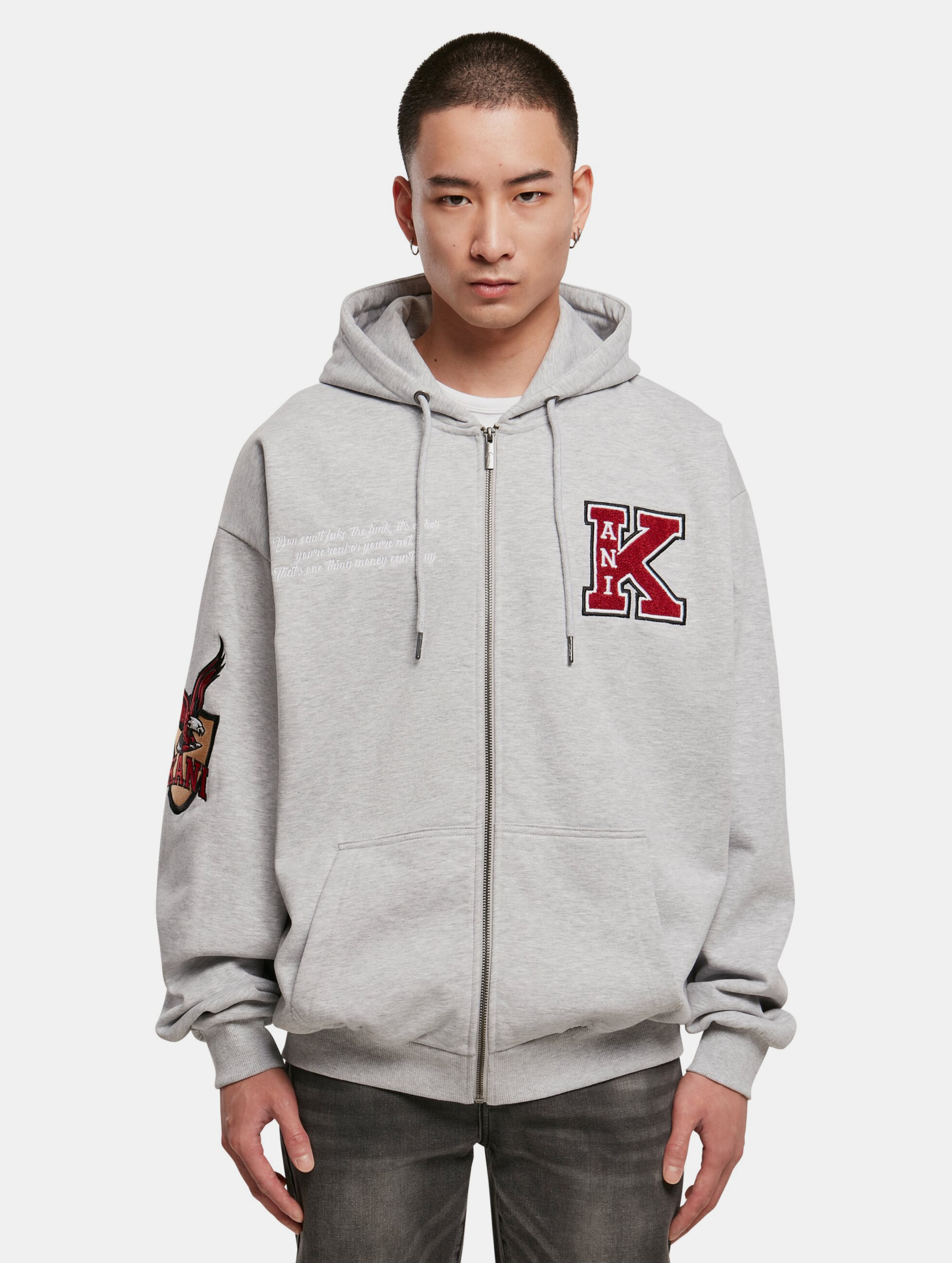 Karl Kani KK Retro Patch OS Full Zip Hoodie