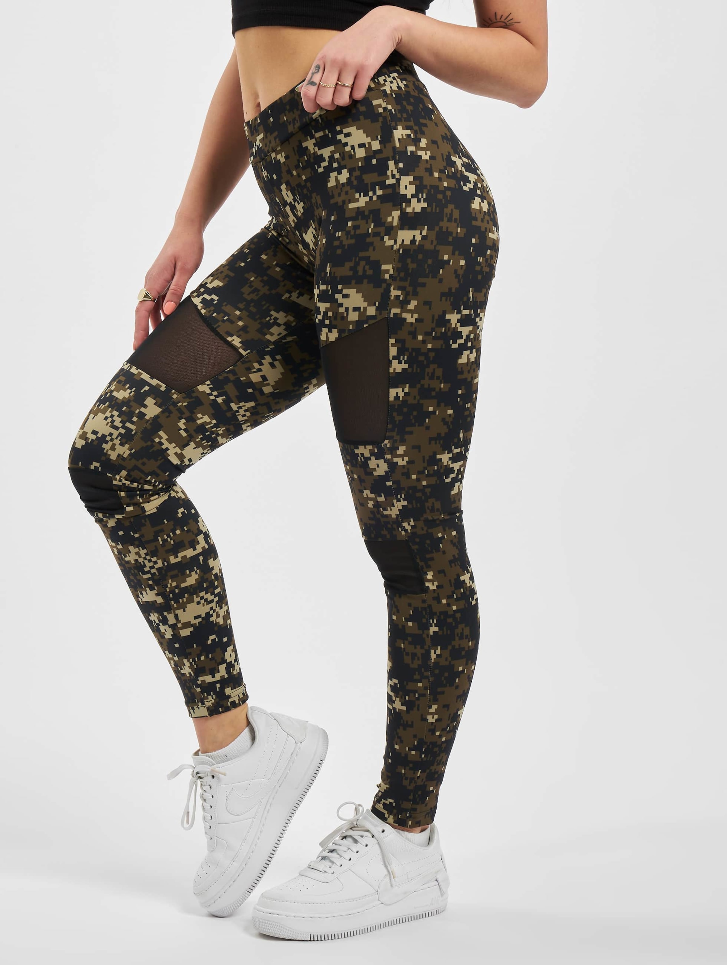Urban Classics Ladies Camo Tech Mesh Leggings