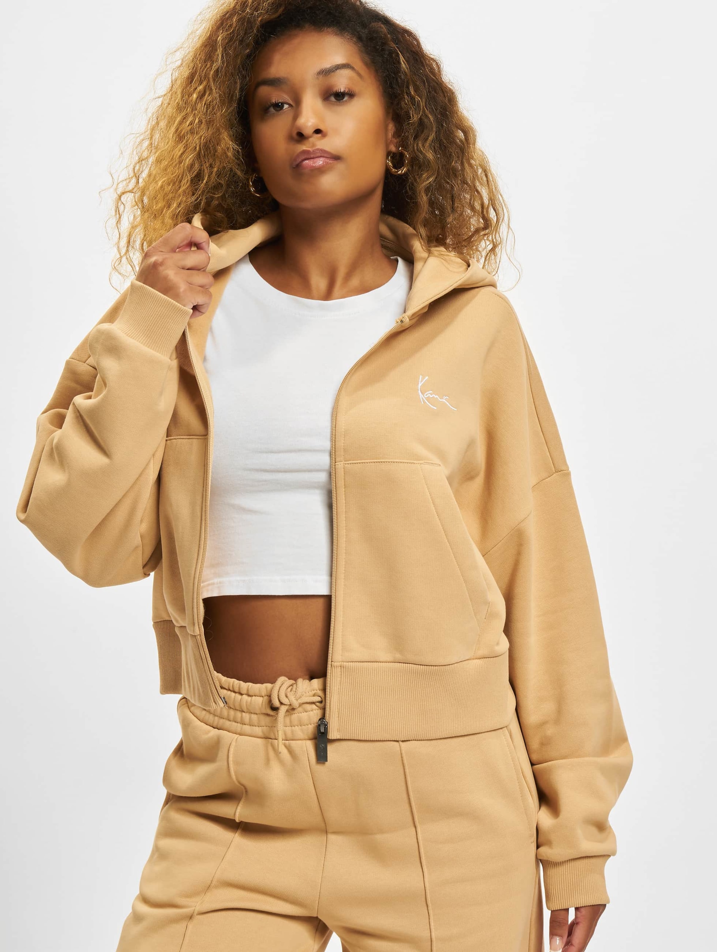 Karl Kani KW222-018-1 KK Chest Signature Zip Hoodie