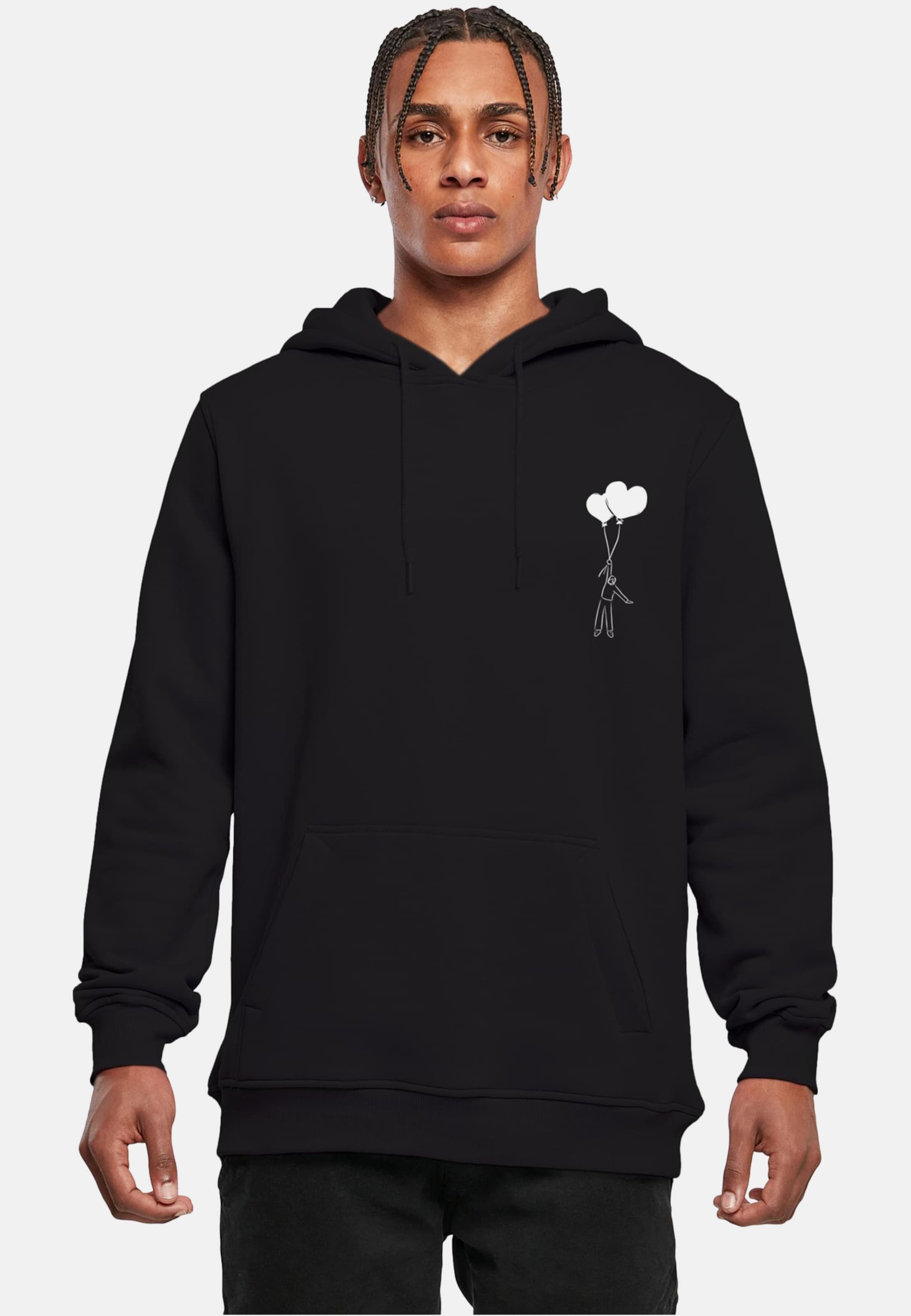Merchcode Love In The Air Fitted Heavy Hoody