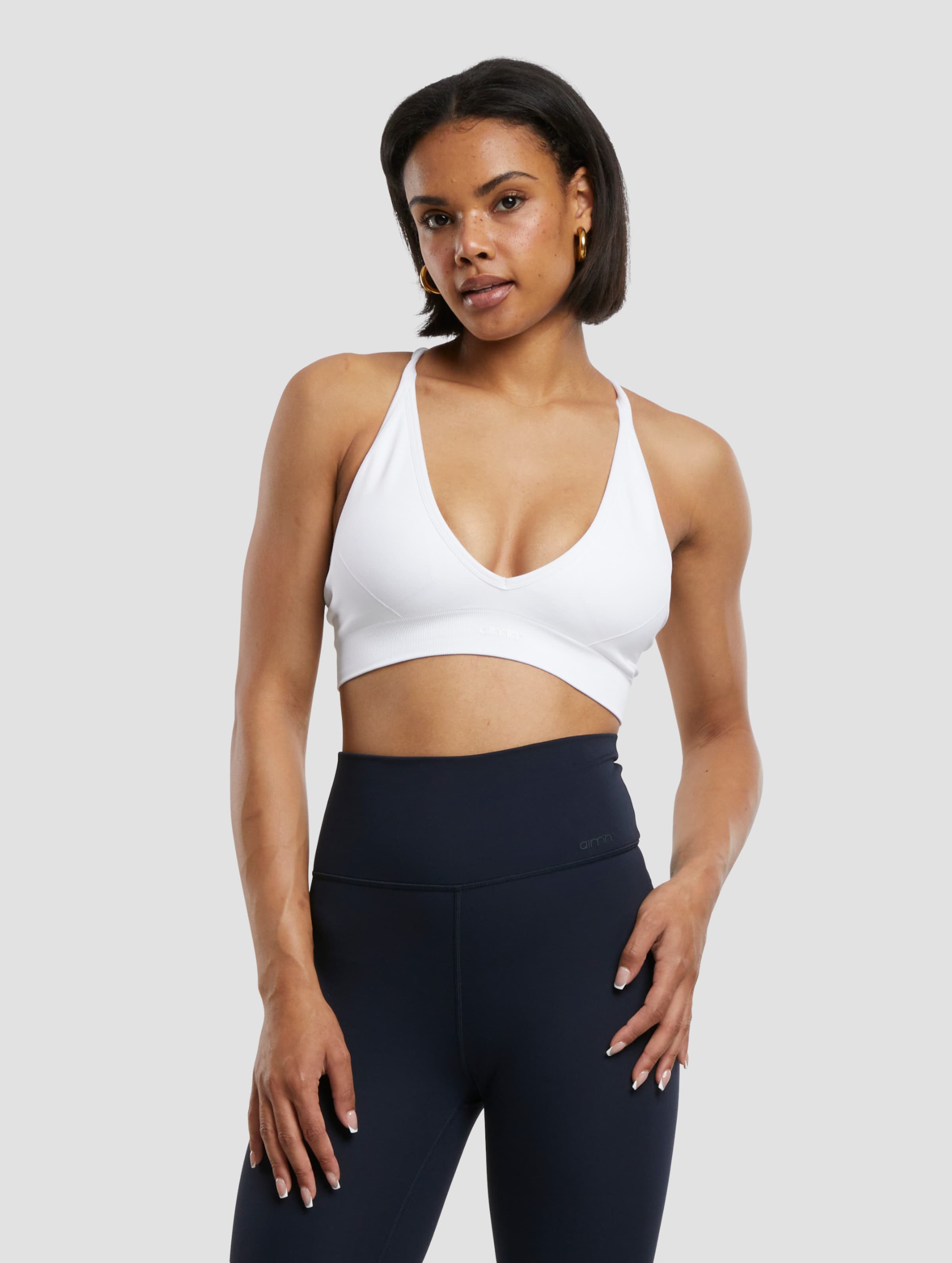 AMN-243-BRA-24070408-017 AIMN Shape Seamless Cross Back Bra
