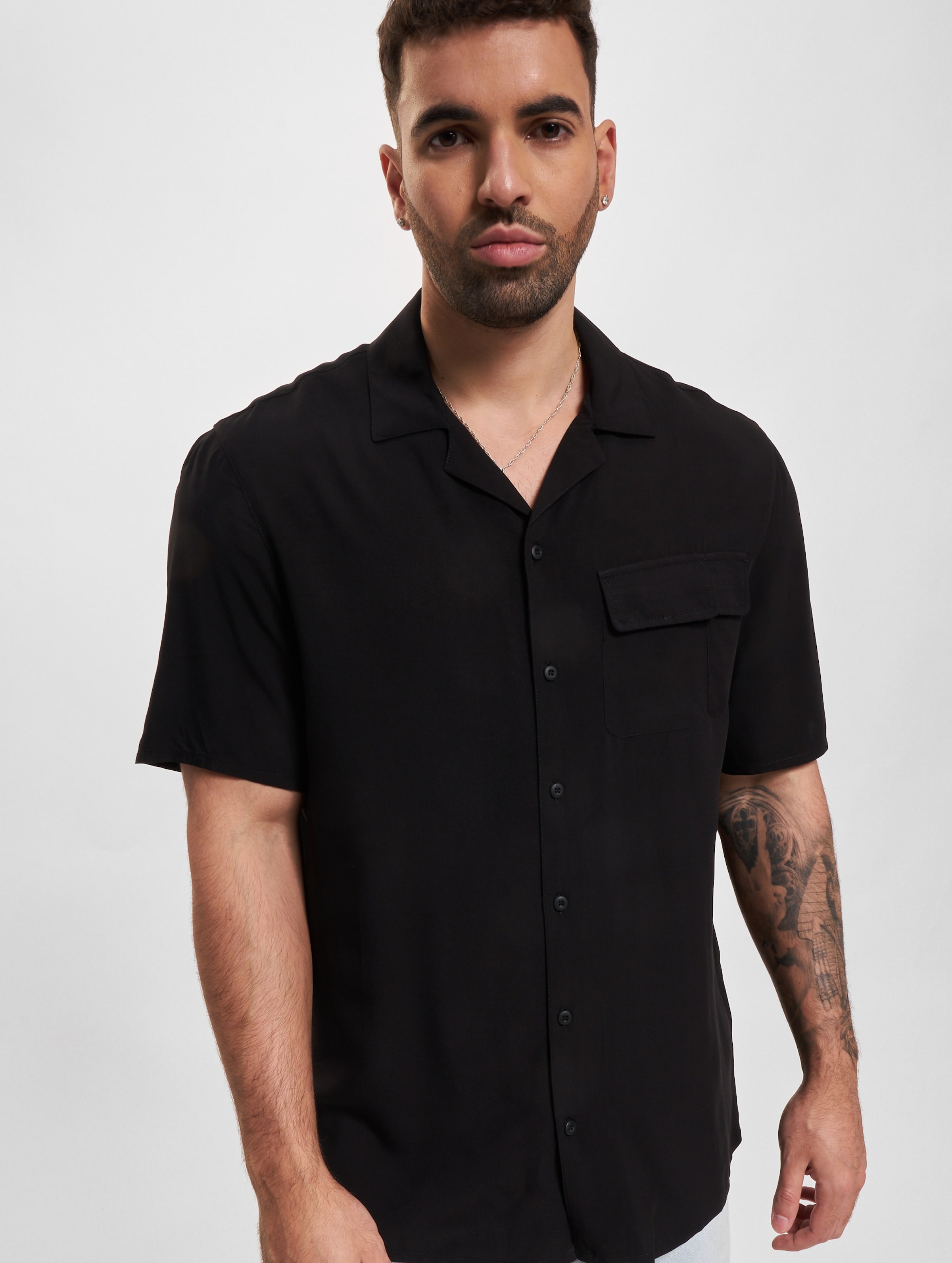 Urban Classics Viscose Camp Shirt