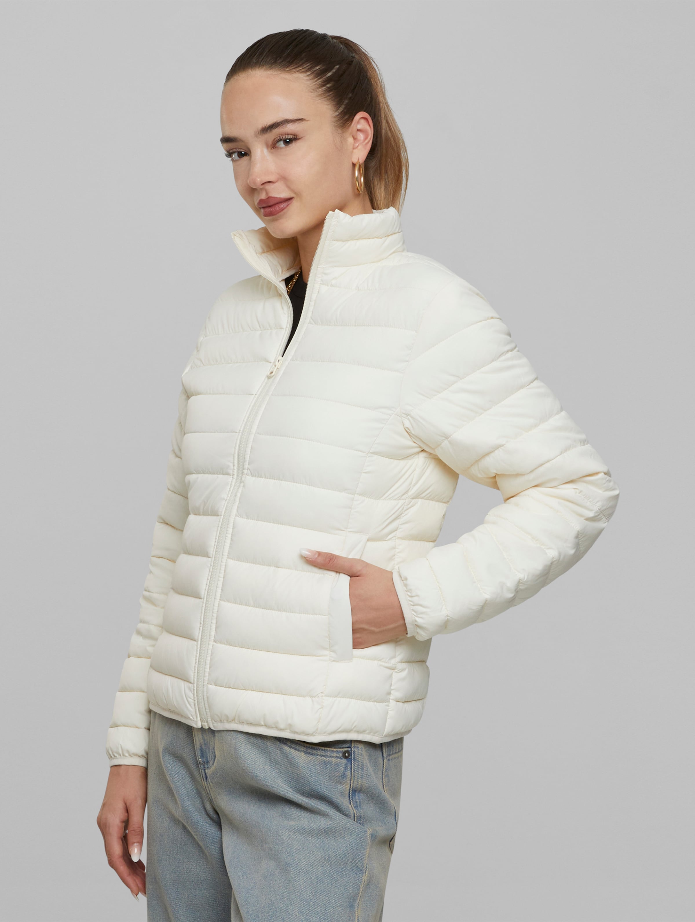 Urban Classics Ladies Ultra Light Puffer Übergangsjacke