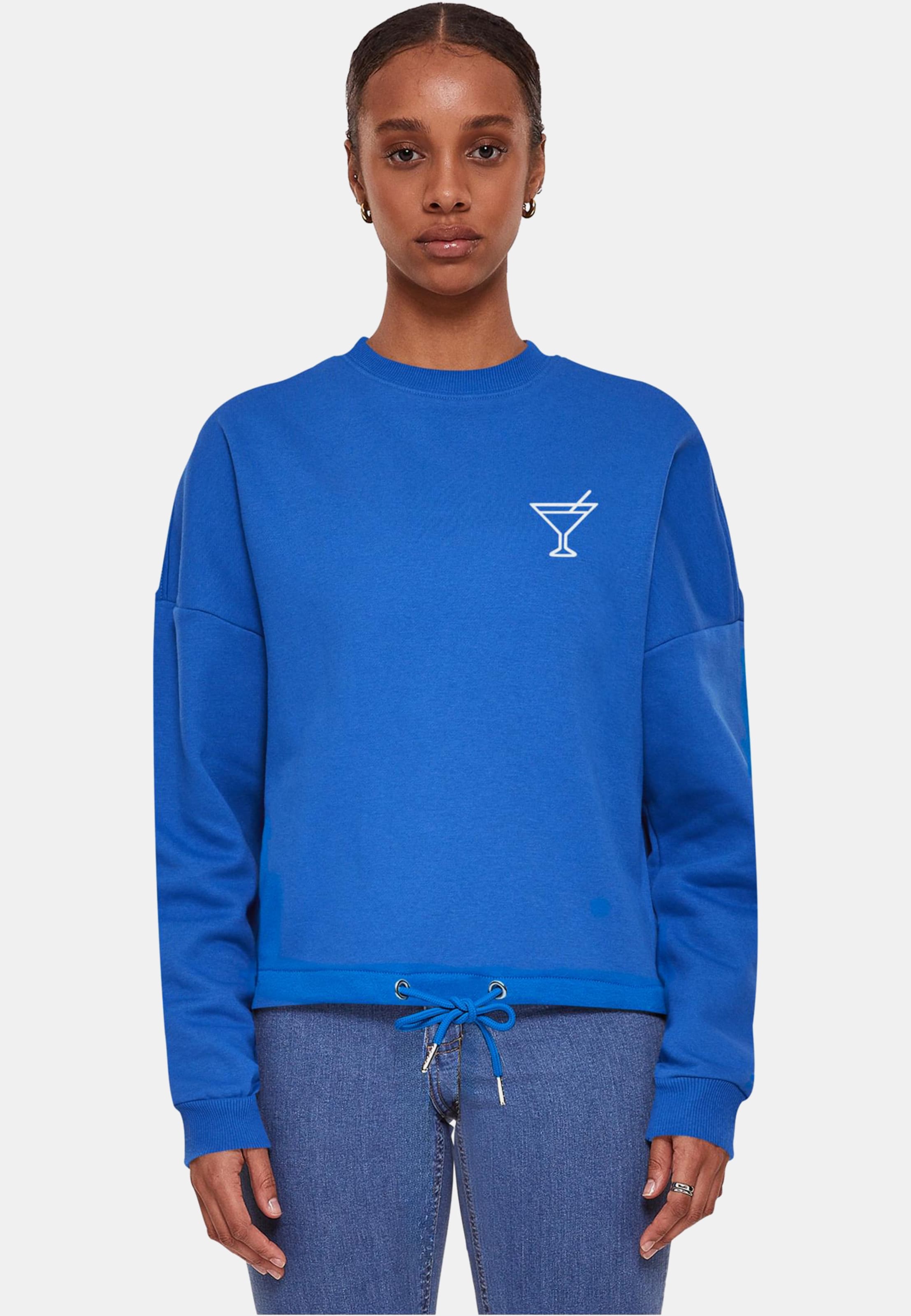 Merchcode Ladies Summer - Cocktail Oversize Crewneck