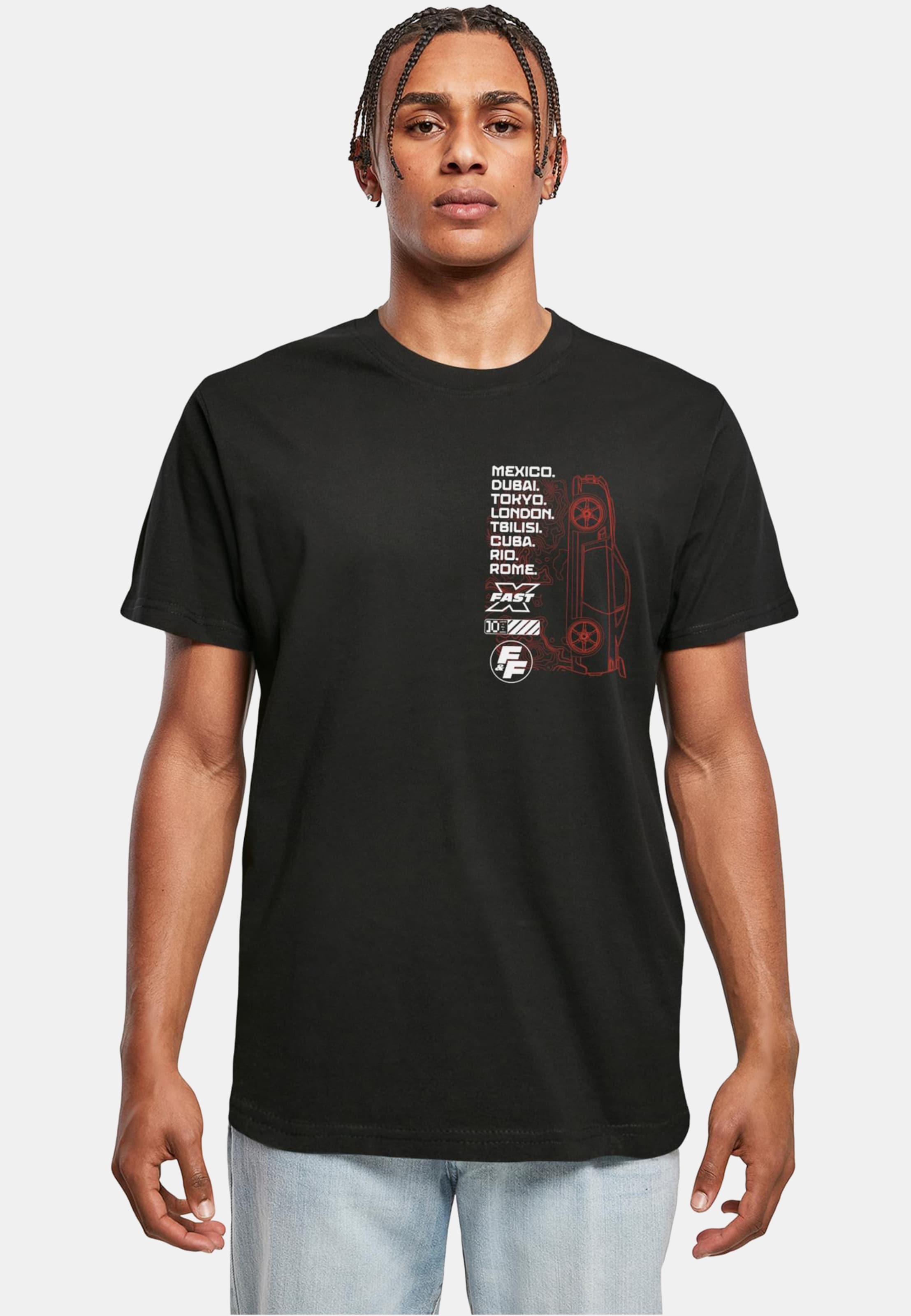 Merchcode Fast X - Cities T-Shirt