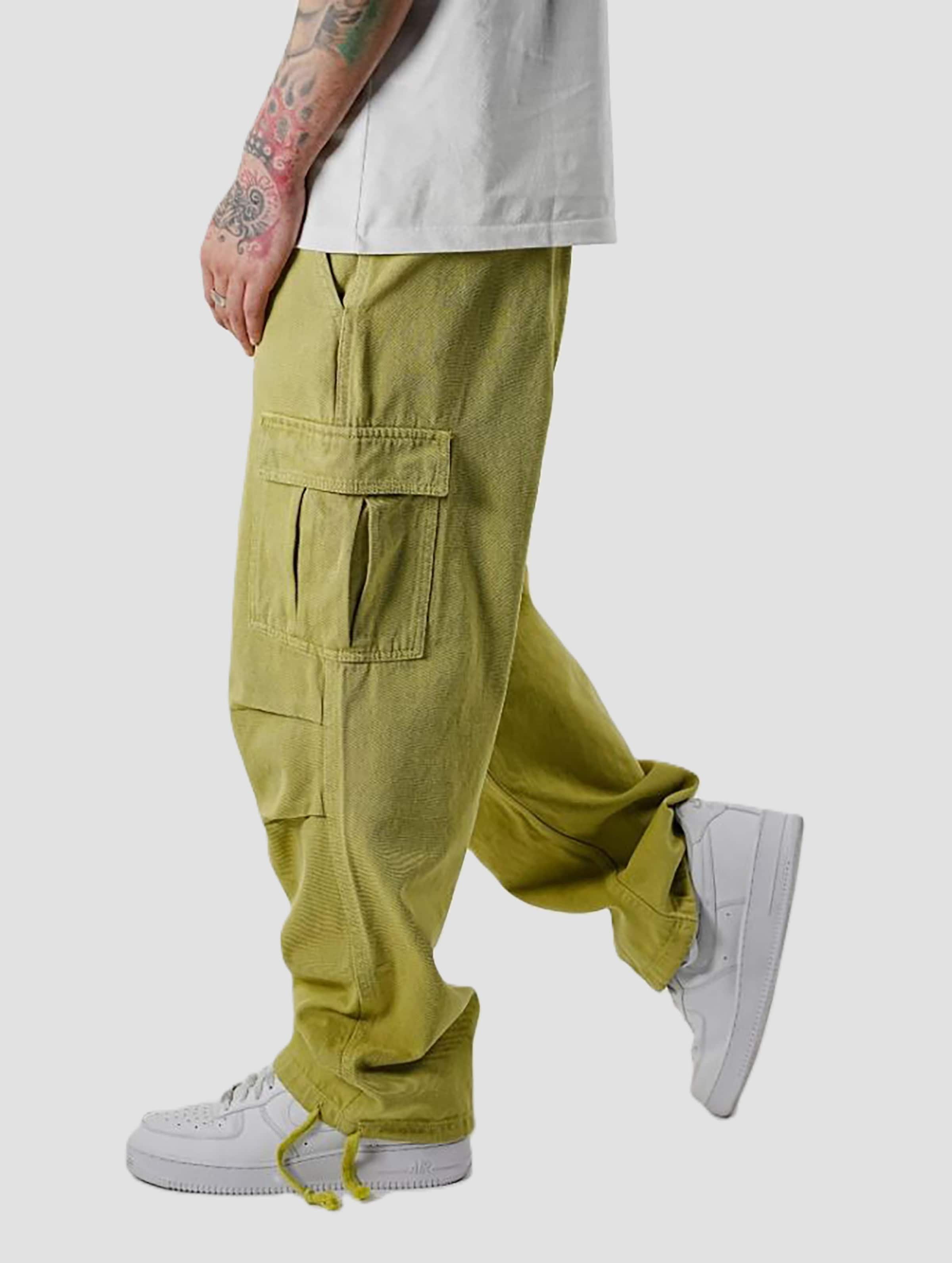 2Y Premium Wide Pistachio Cargohose