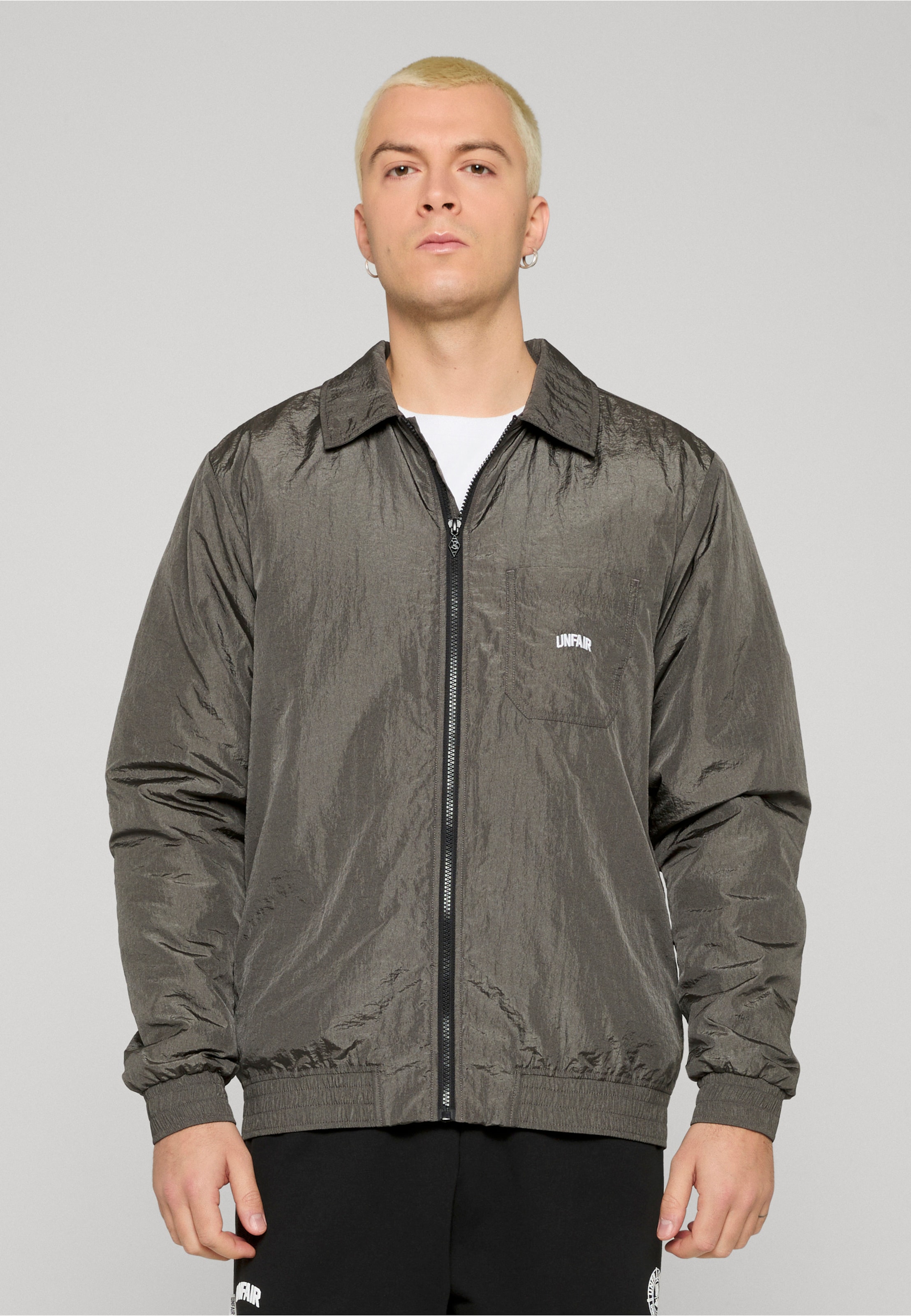 UNFAIR ATHLETICS Crushed Nylon Overshirt