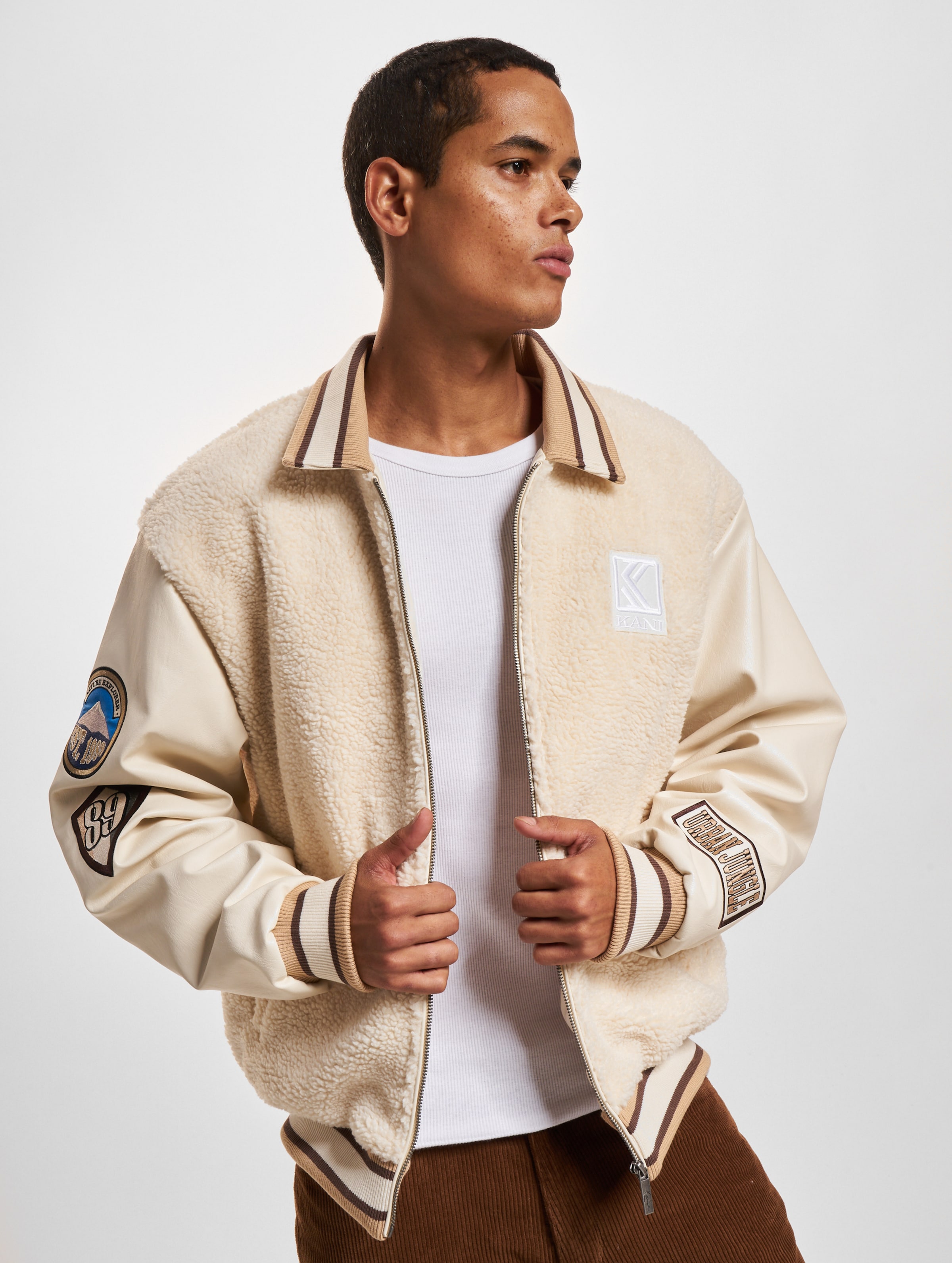 Karl Kani OG Teddy College Jacket