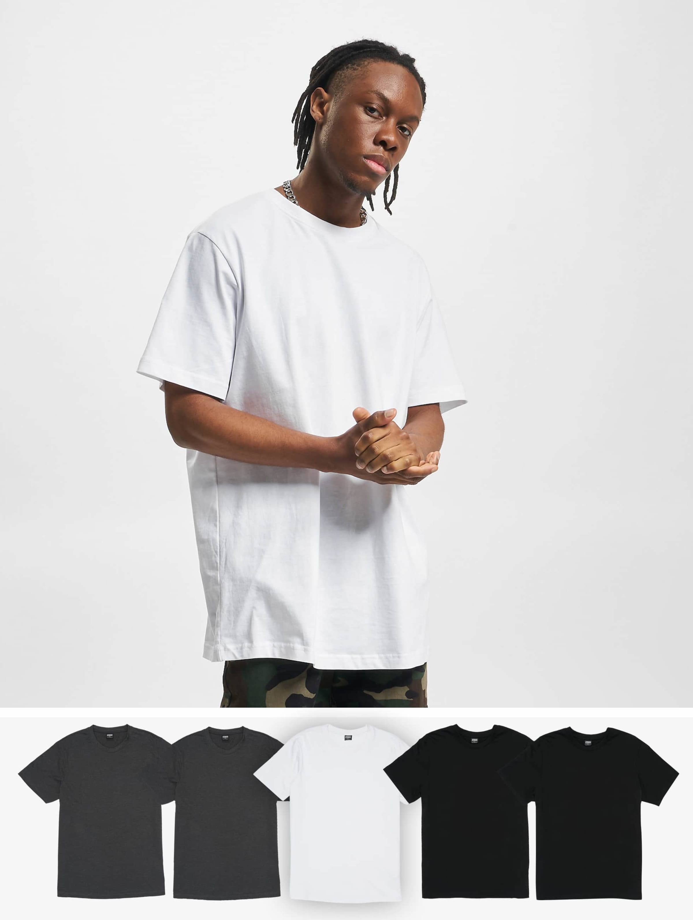 Urban Classics Basic Tee 6-Pack