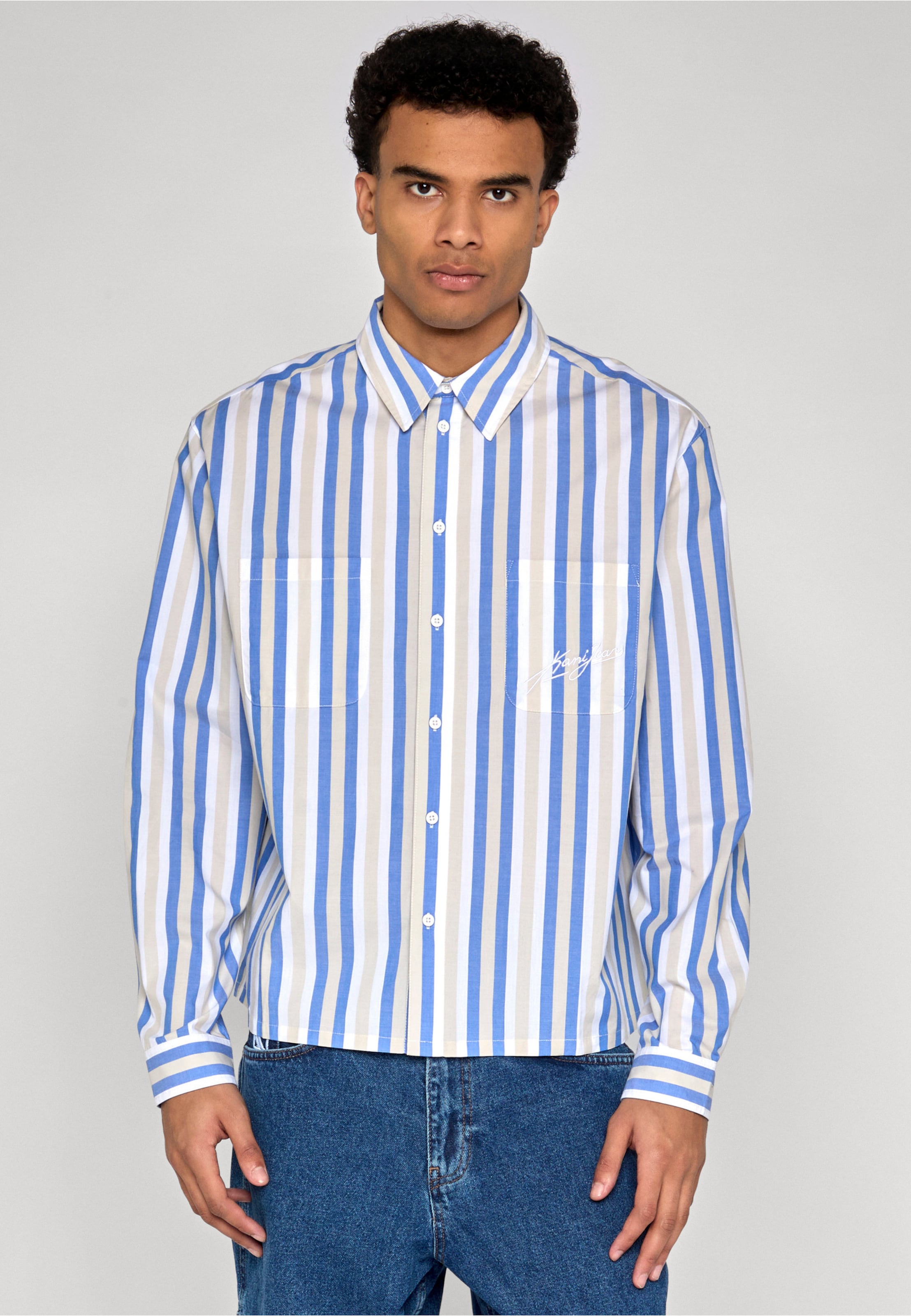 Karl Kani Jeans Stripe Oversized Shirt