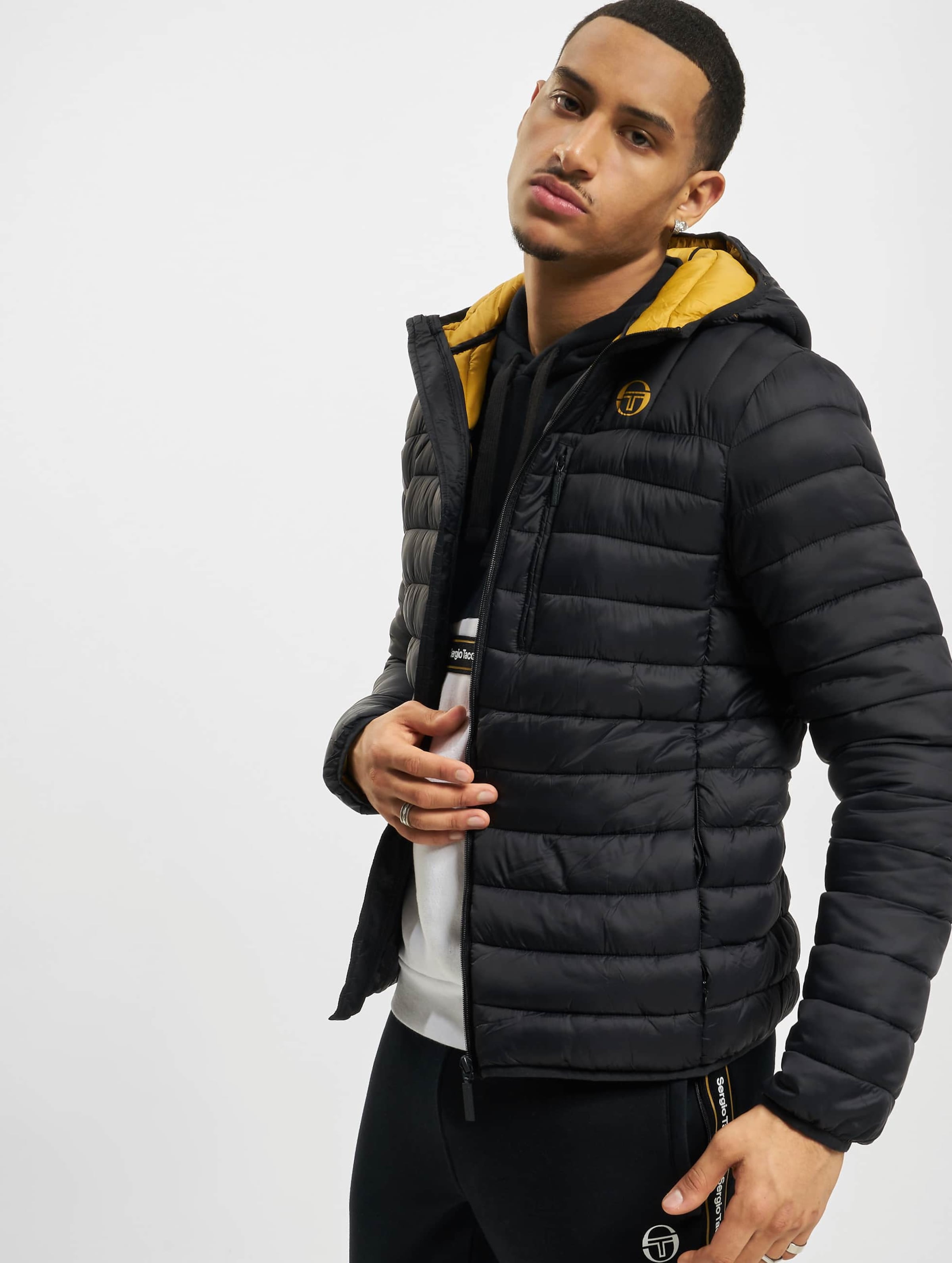 Sergio Tacchini Nessen LS Jacket Black/Harvest