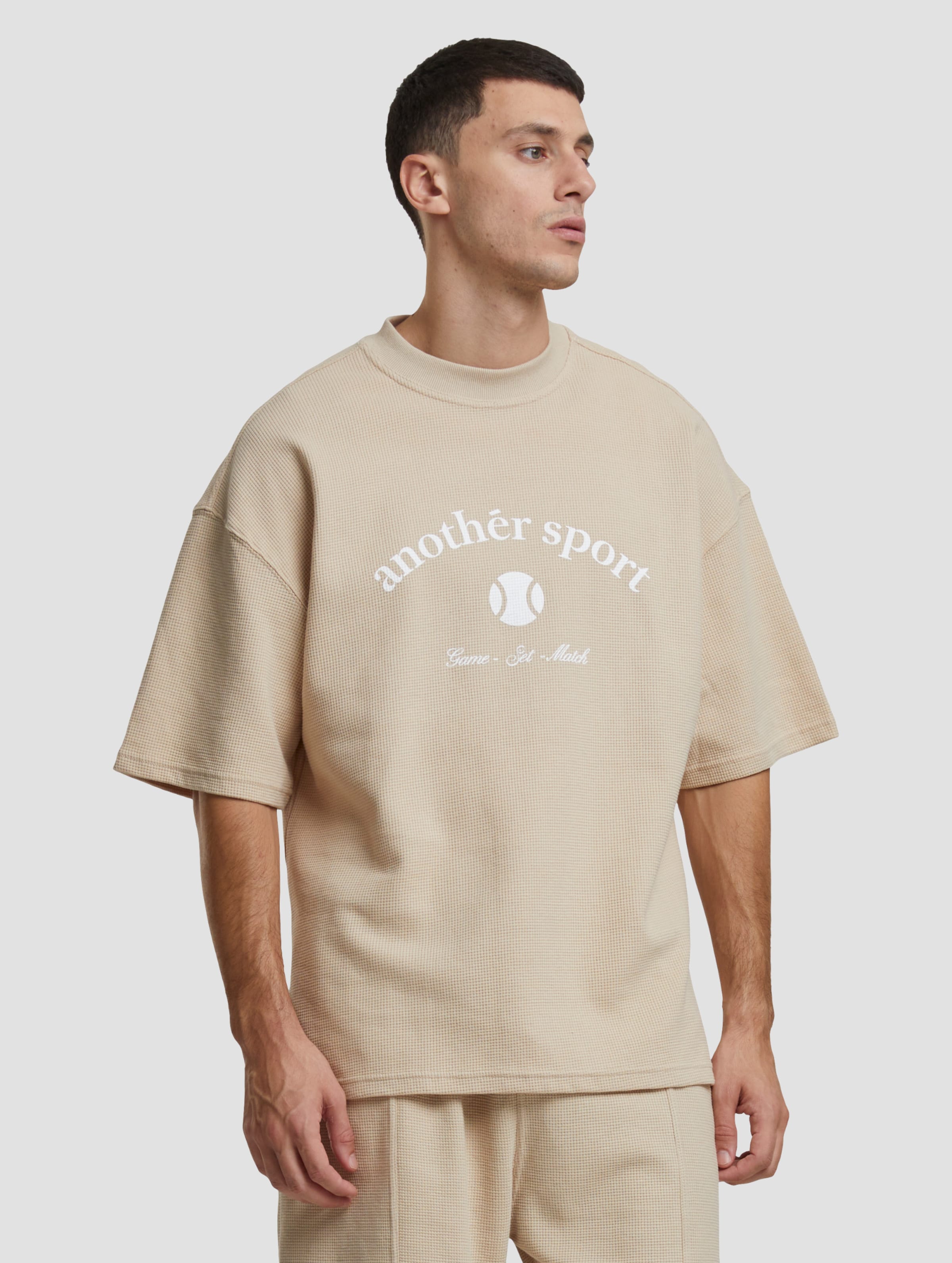 Another Cotton Lab Sport Waffle Oversize T-Shirt