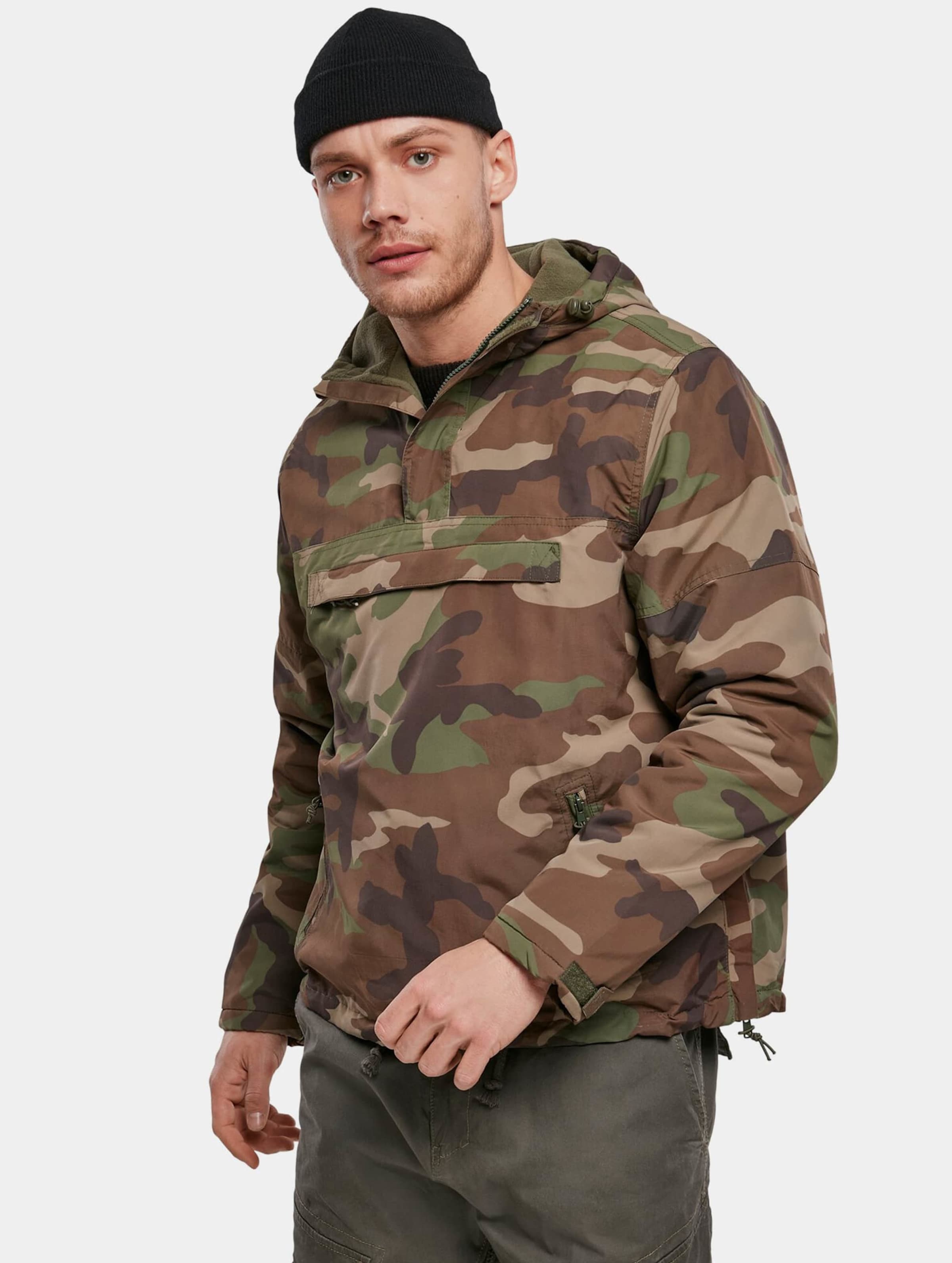 Brandit Fleece Pull Over Windbreaker
